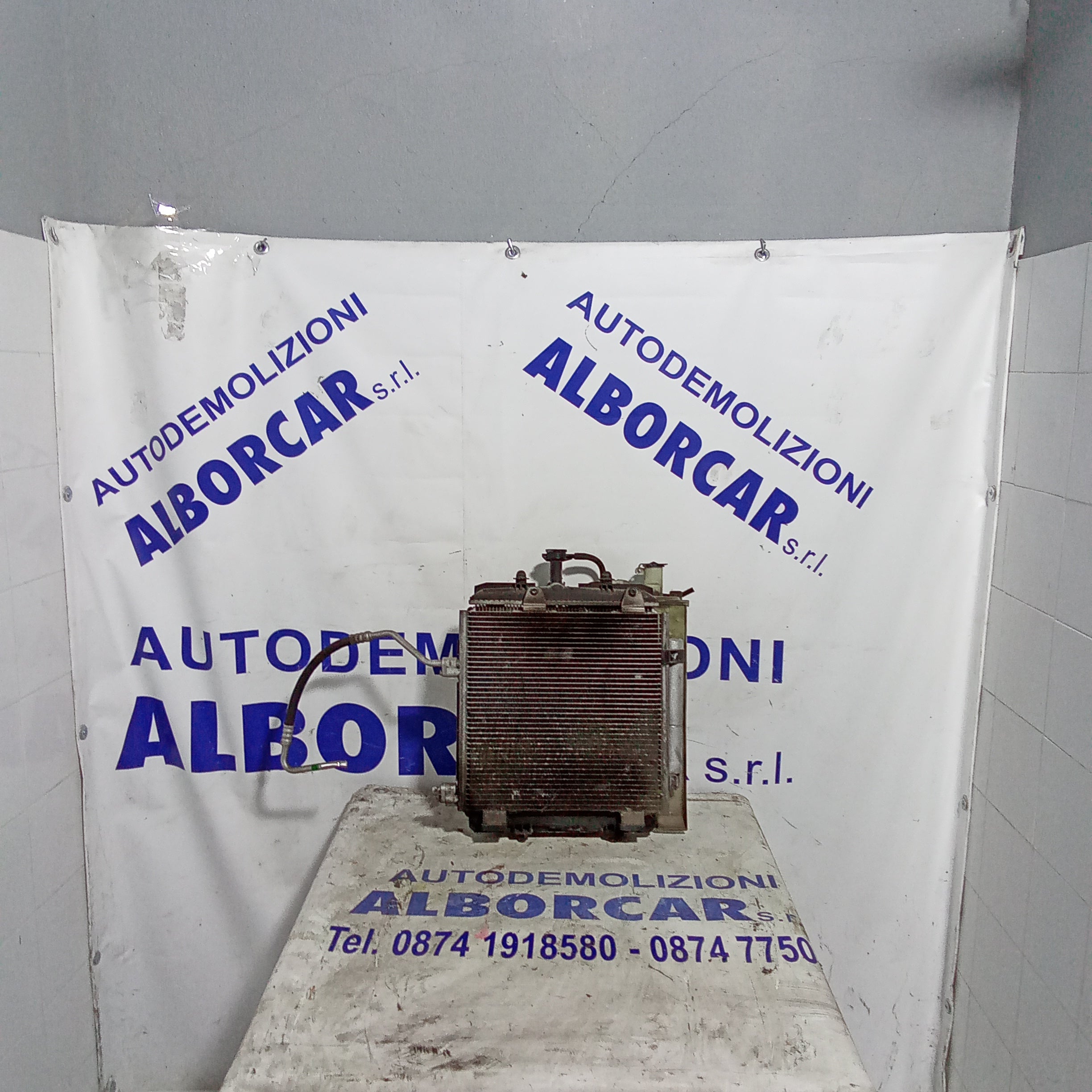 Radiador de agua de refrigeración completo Toyota Aygo 1.0 gasolina año 2008