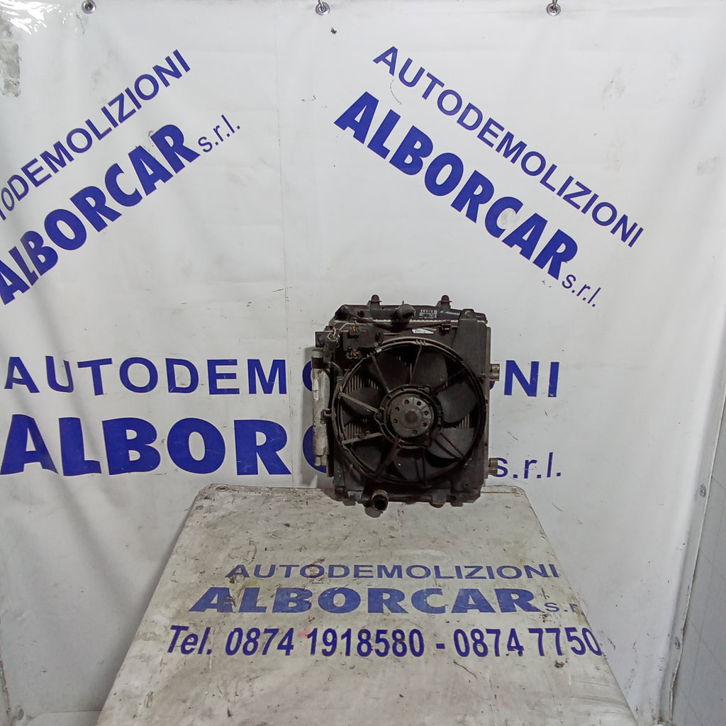Radiatore acqua raffreddamento completo opel agila 1.2 benzina anno 2003