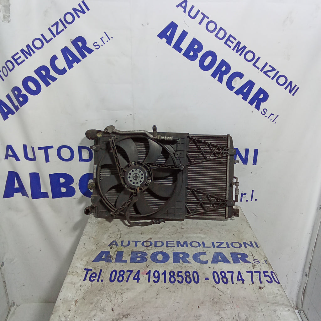 Radiatore acqua raffreddamento completo volkswagen polo 1.4 tdi anno 2006