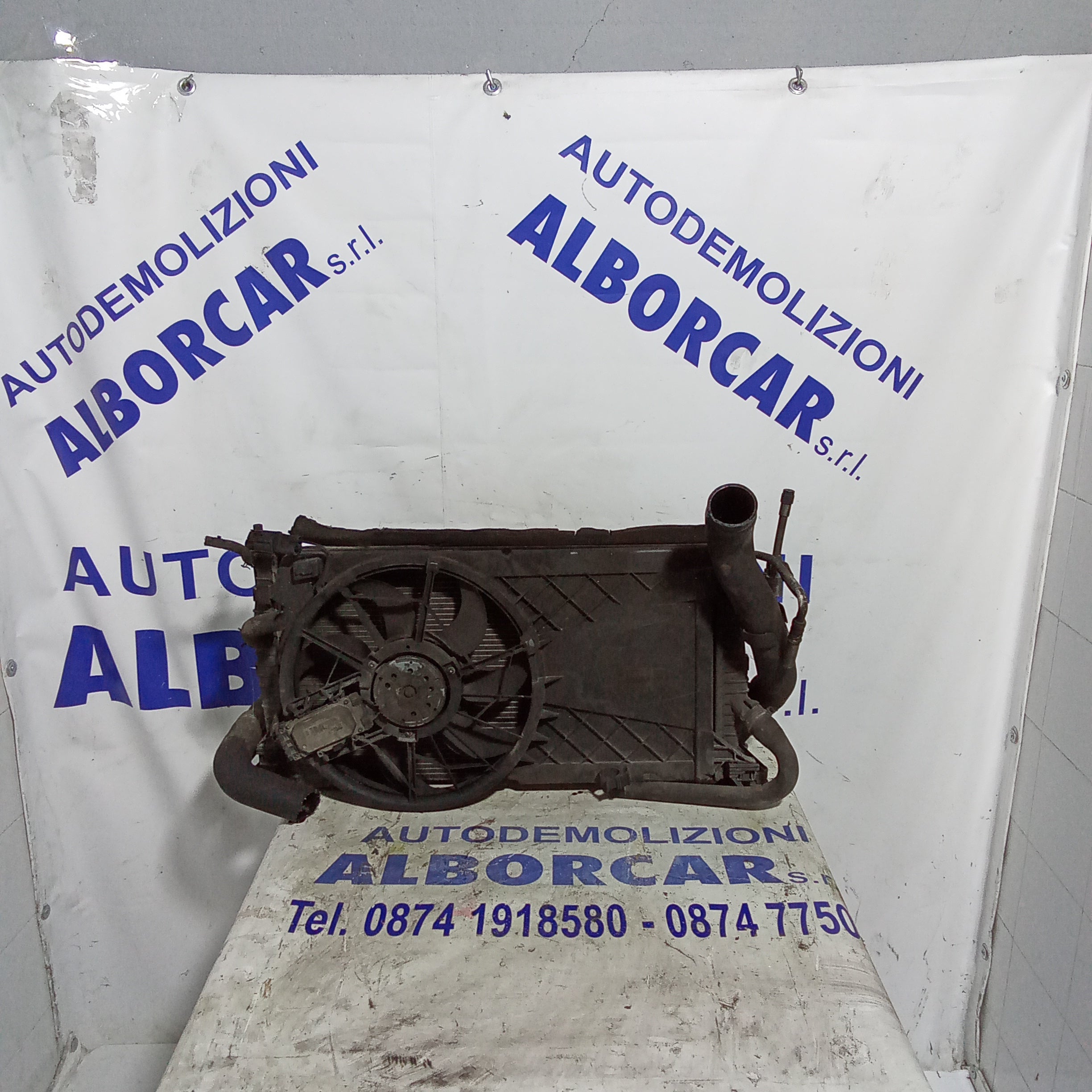 Complete water cooling radiator Ford Focus 1.6 TDCI year 2011