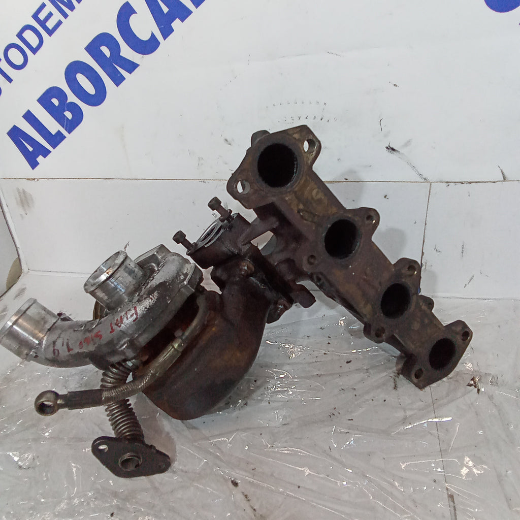 Turbocompresor Fiat Stilo 1.9 JTD año 2005 kilómetros 185000