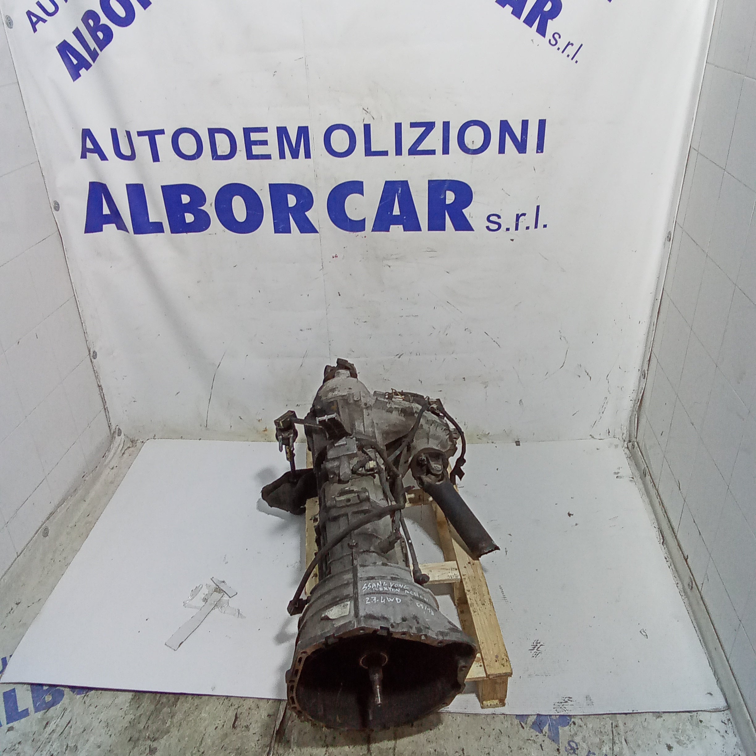 Complete ssang yong rexton action 2.7 4wd xdi 2005/2013 engine replacement, 180,000 kilometers