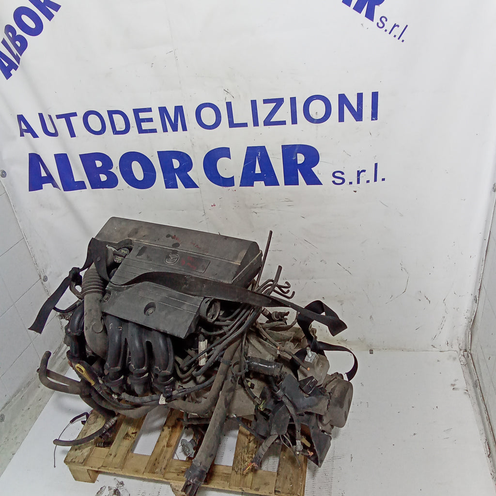 Complete engine Mazda2 1.5 petrol year 2007 engine code FUJA mileage 170000