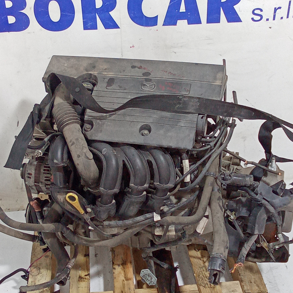 Complete engine Mazda2 1.5 petrol year 2007 engine code FUJA mileage 170000
