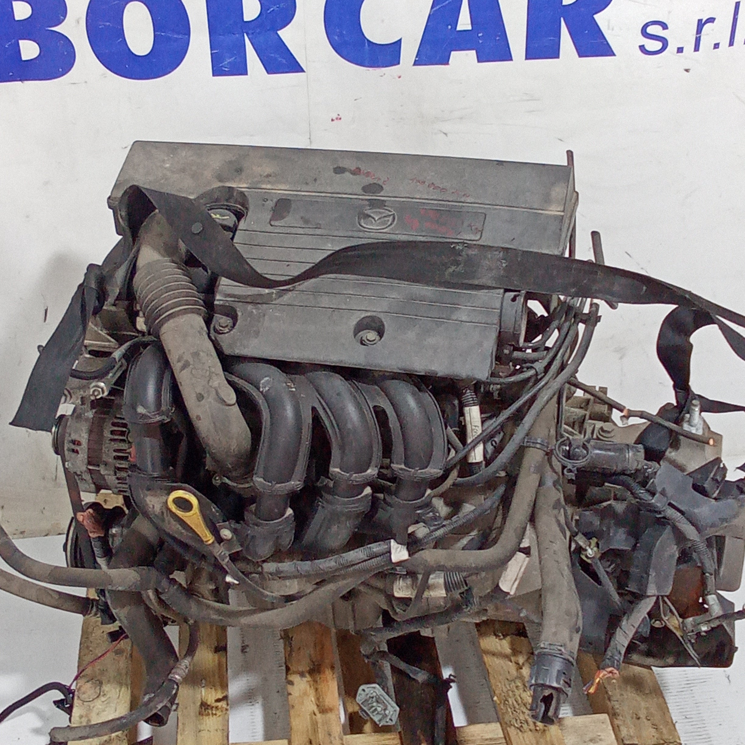 Complete engine Mazda2 1.5 petrol year 2007 engine code FUJA mileage 170000