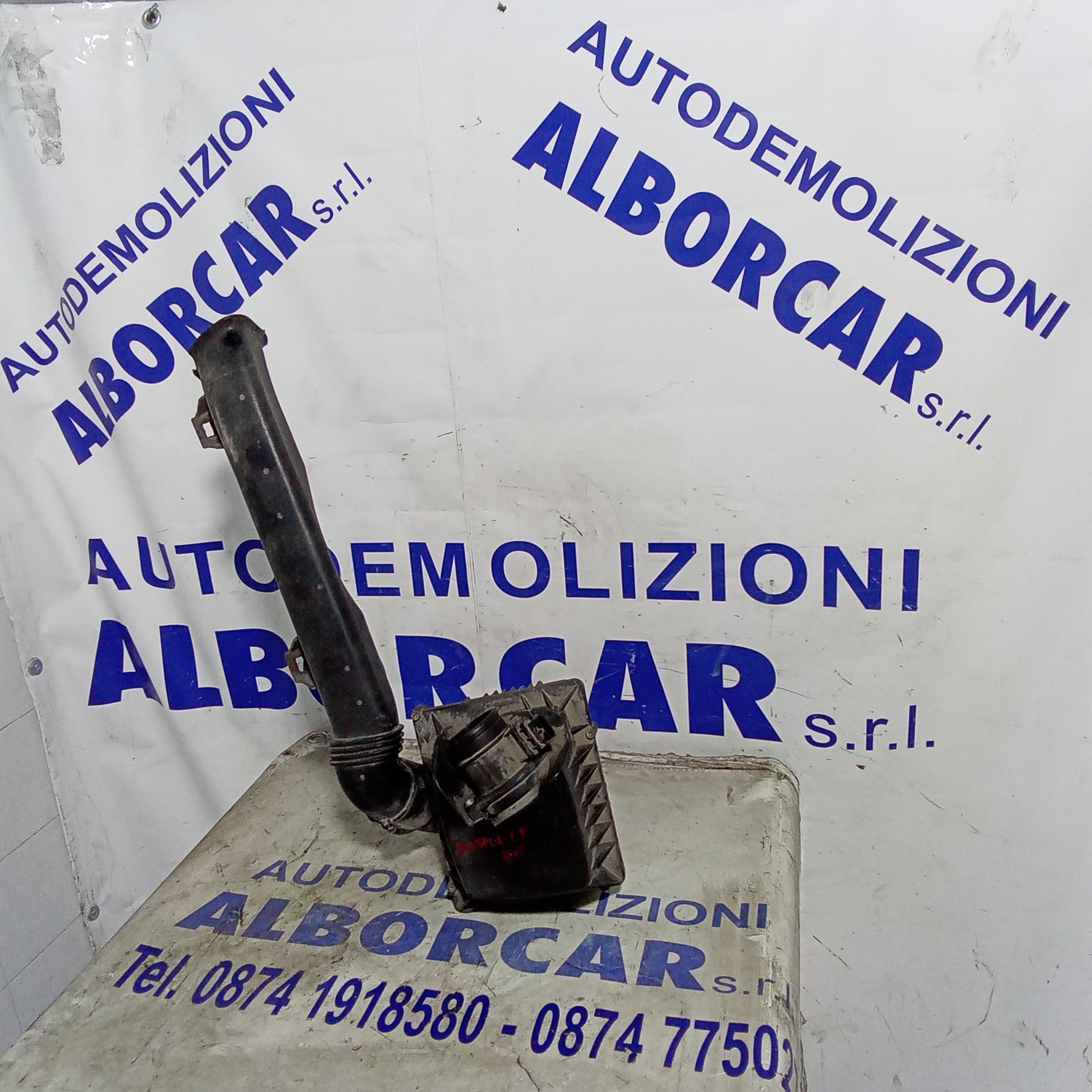 scatola filtro aria fiat multipla 1.9jtd anno 2005 codice 90080