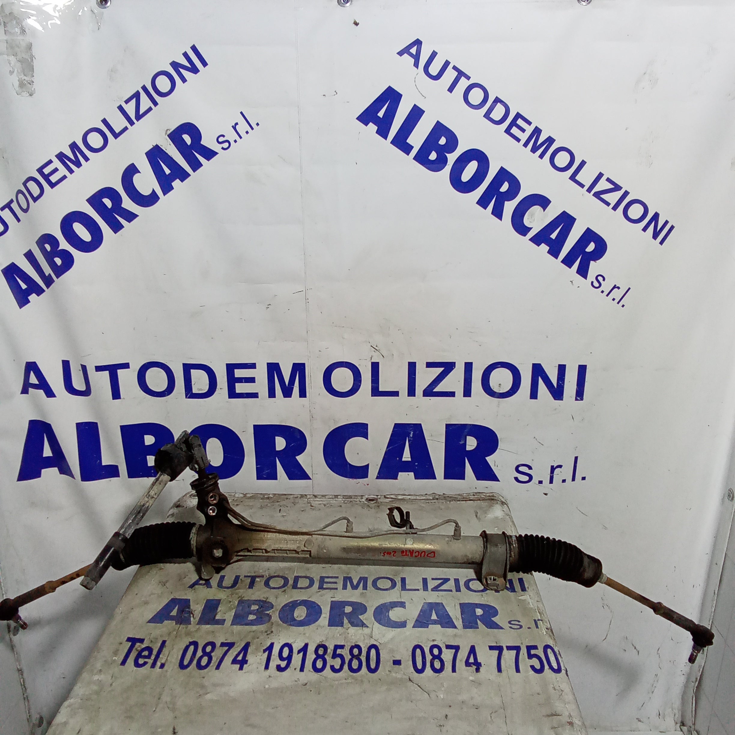 Caja de dirección Fiat Ducato 2.5 JTD año 2005