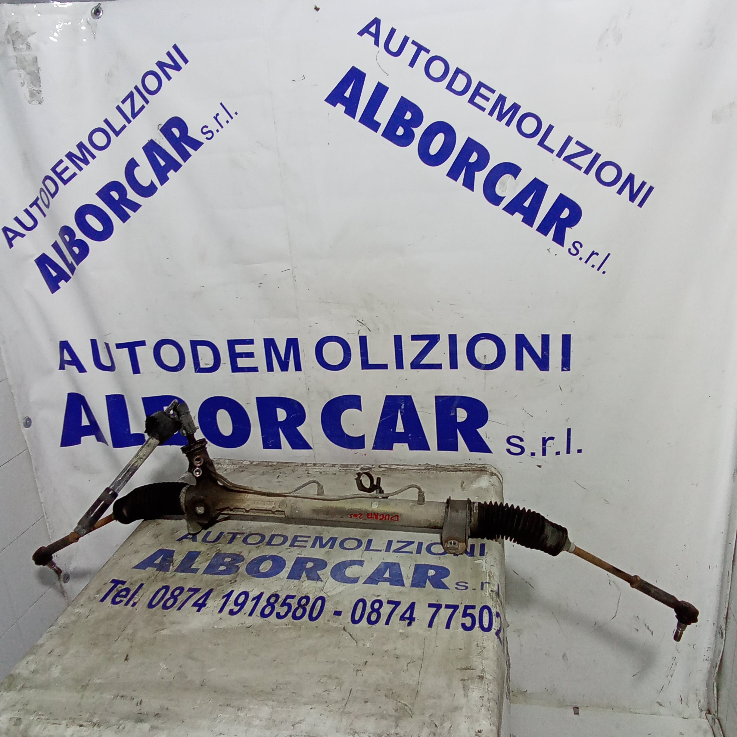Caja de dirección Fiat Ducato 2.5 JTD año 2005