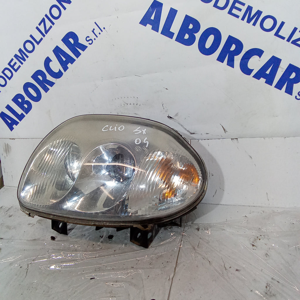 Fanale faro anteriore sinistro renault clio anno 2004