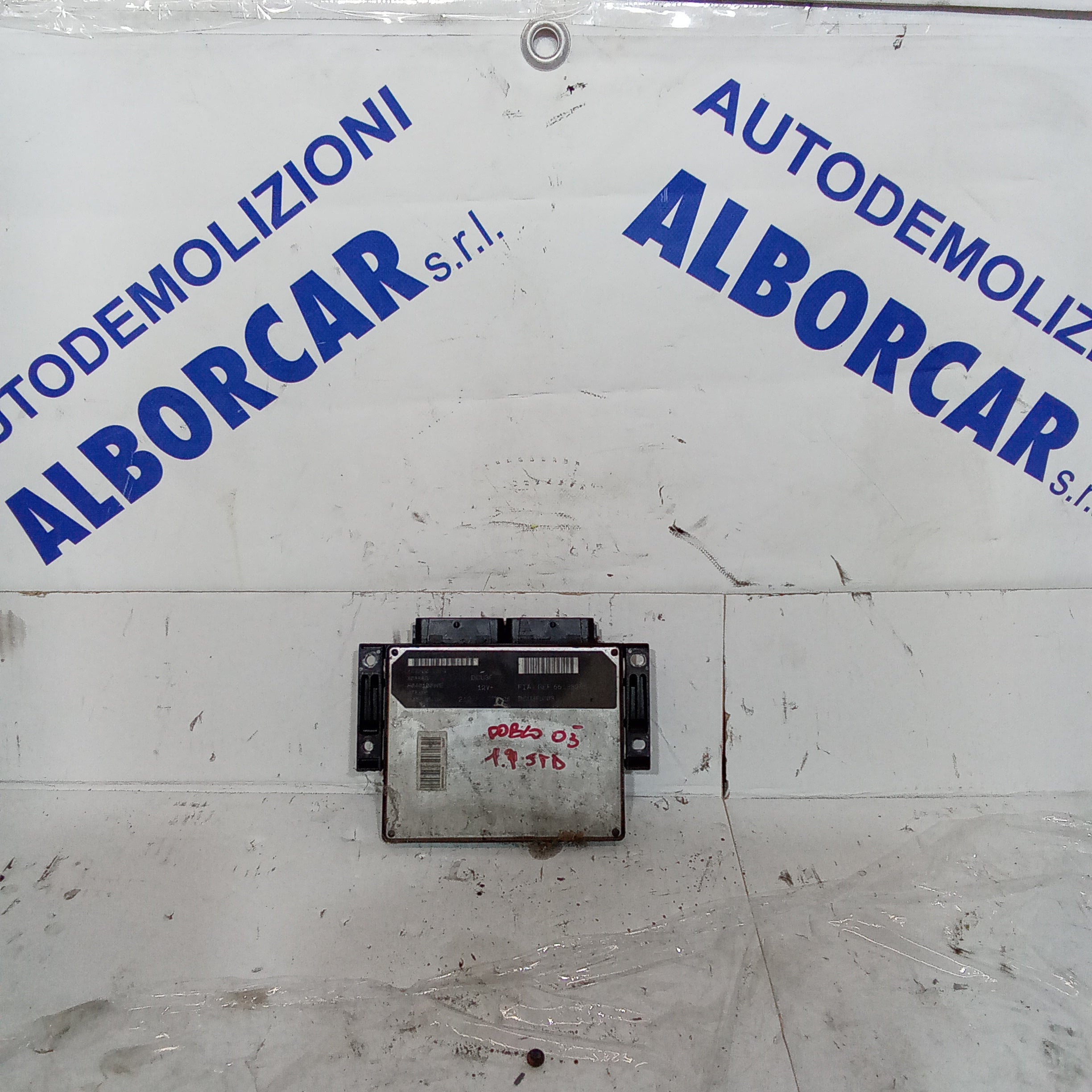 Unidad de control del motor Fiat Doblò 1.9jtd año 2005