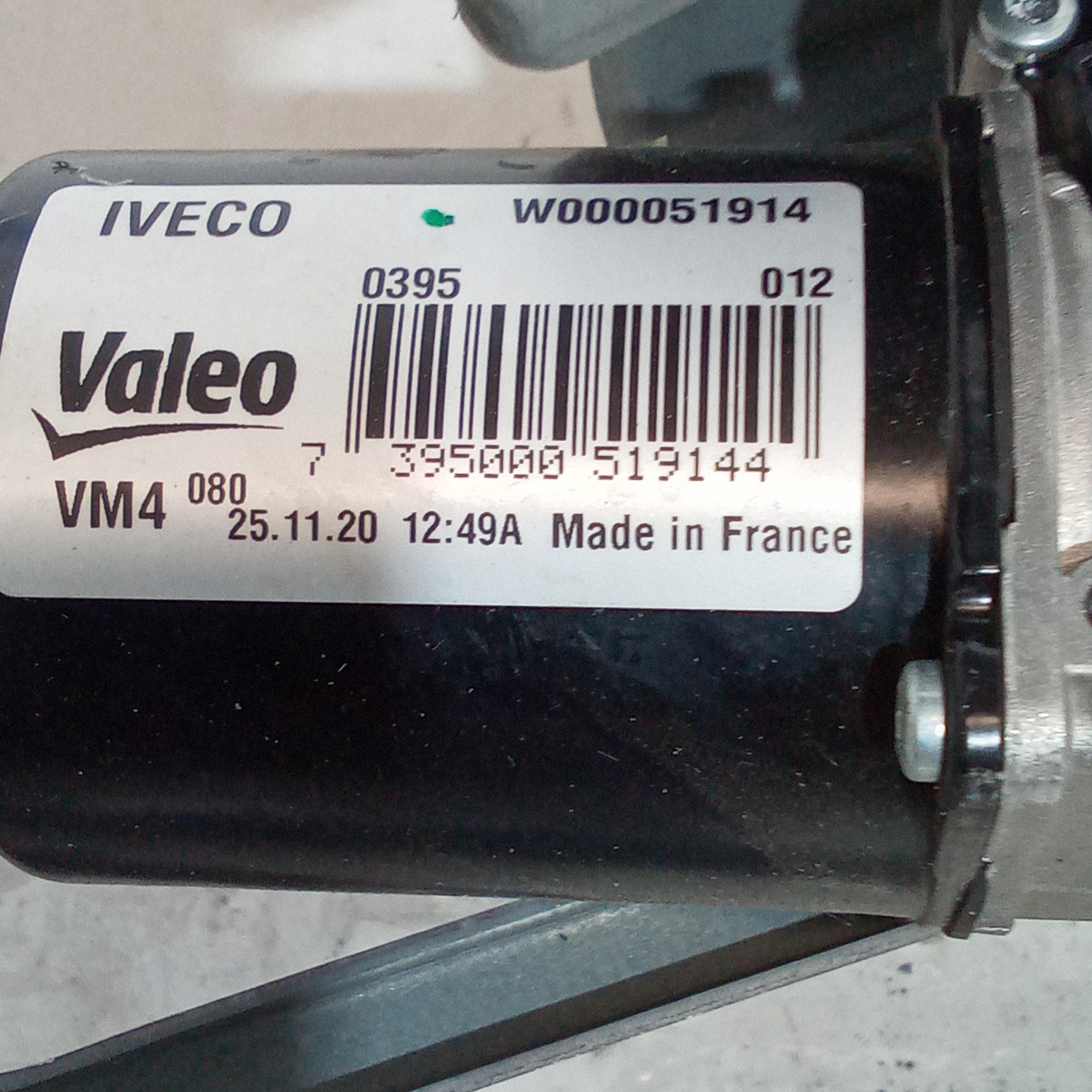 Motorino tergicristalli anteriore iveco daily 4 serie anno 2022