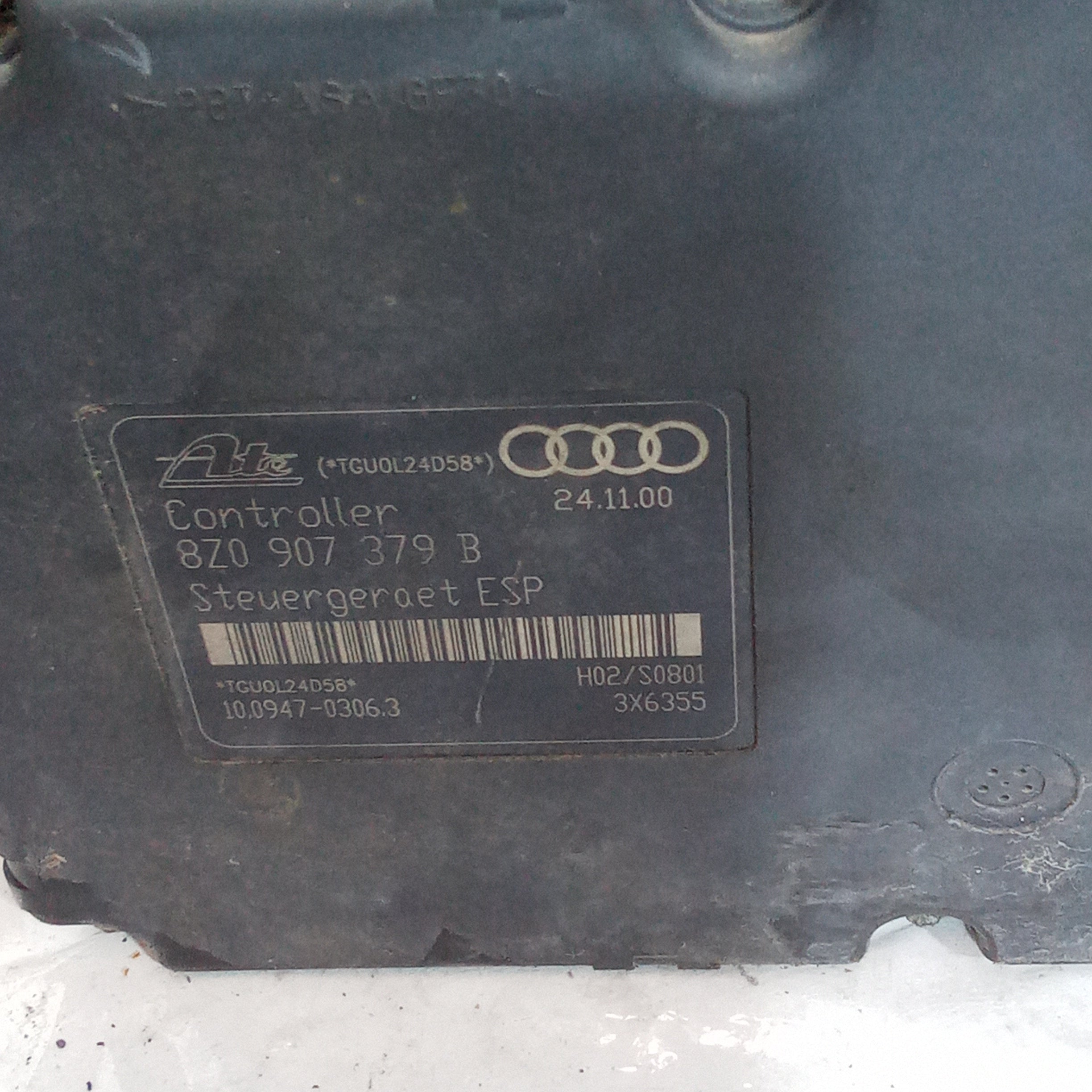 Centralina pompa abs audi A2 1.4tdi anno 2004