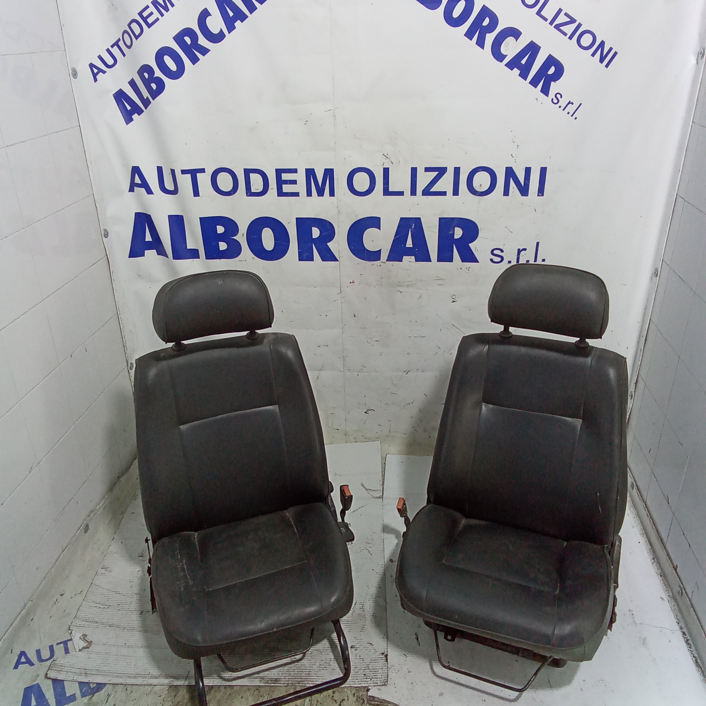 Tappezzeria anteriore in pelle fiat fiorino anno 1998