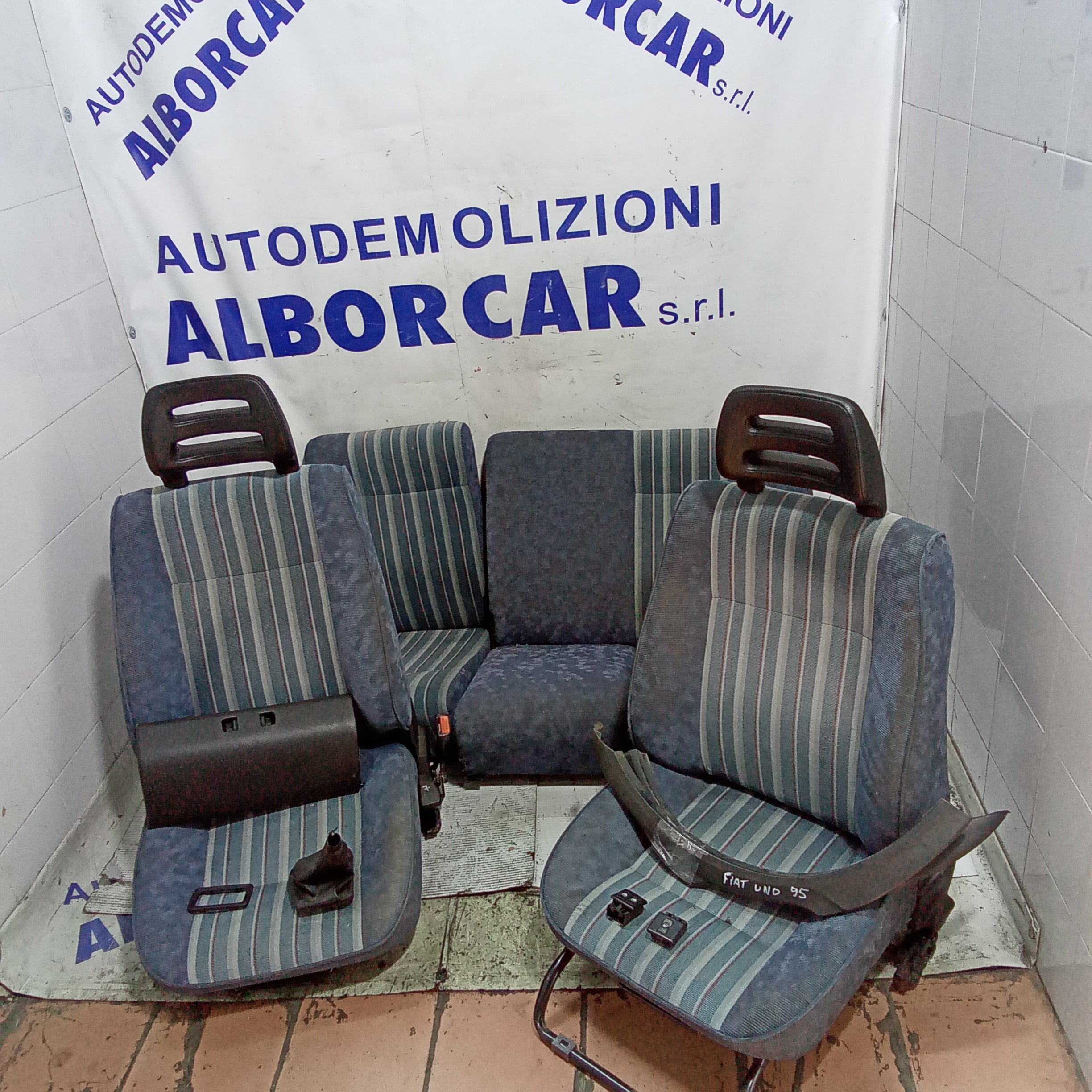Tappezzeria completa più accessori fiat uno anno 1995