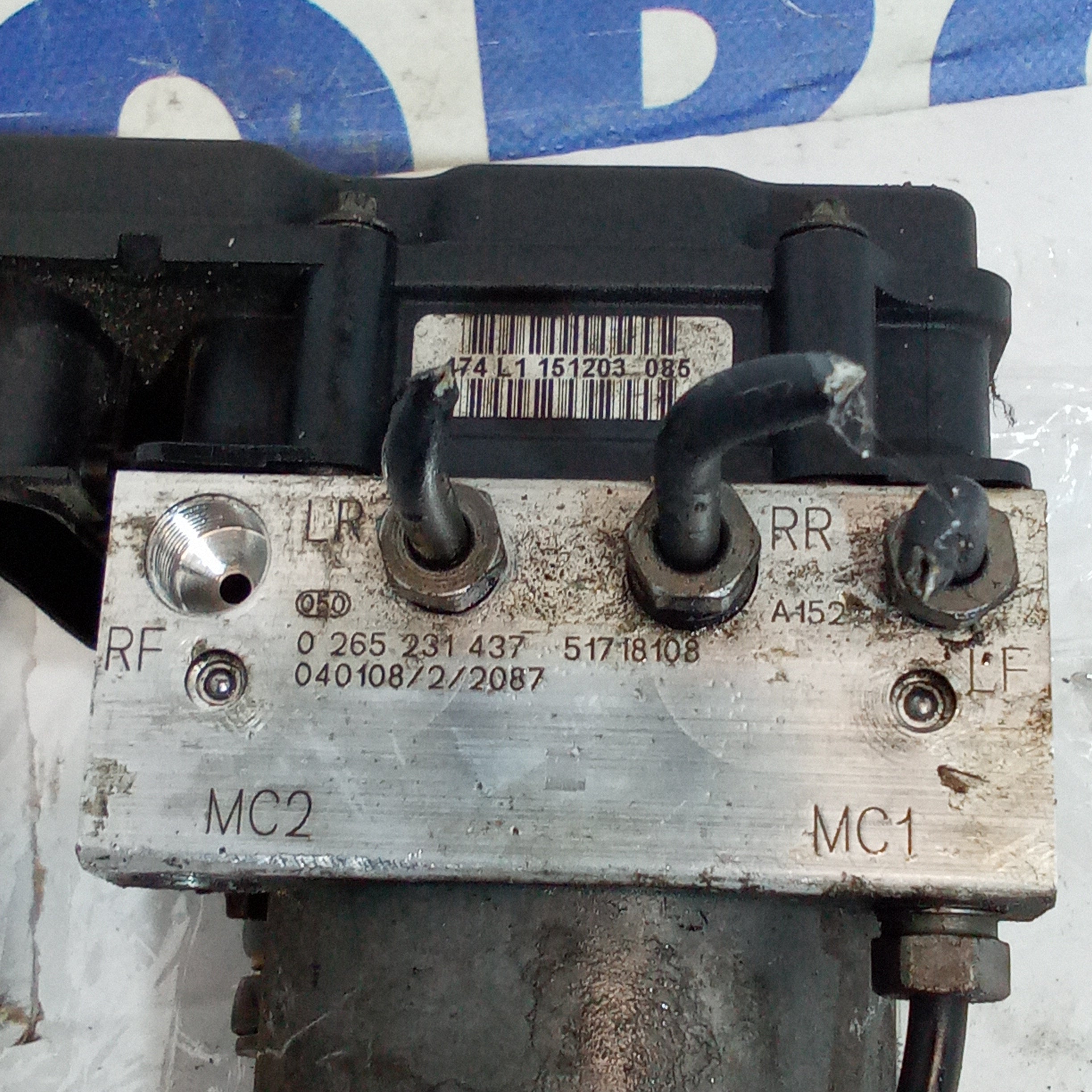 Centralina pompa abs fiat stilo 1.9jtd anno 2005