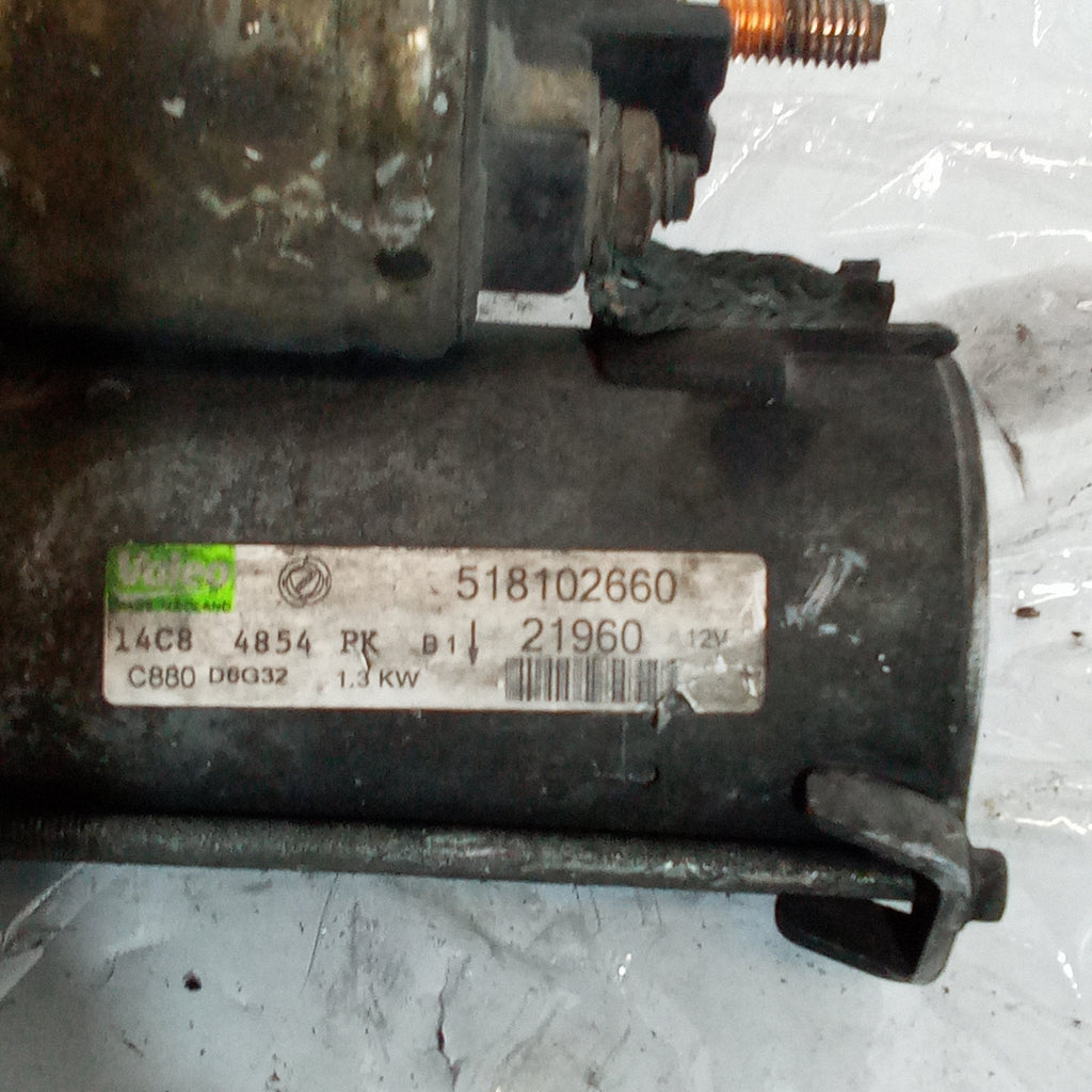Motorino di avviamento fiat grande punto 1.3mjt 90cv anno 2008