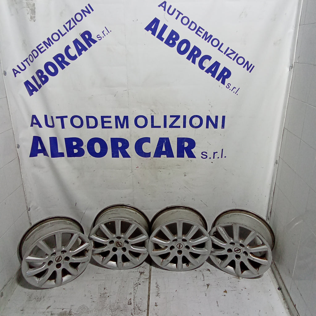 4 cerchi in lega 5 fori 16 pollici opel astra