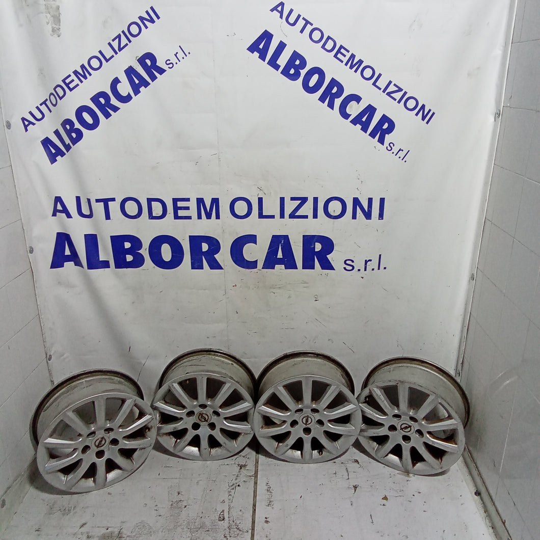 4 cerchi in lega 5 fori 16 pollici opel astra