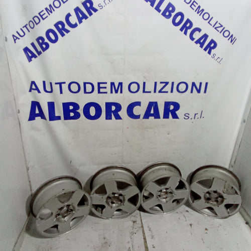 4 cerchi in lega 5 fori 15 pollici volkswagen golf 4