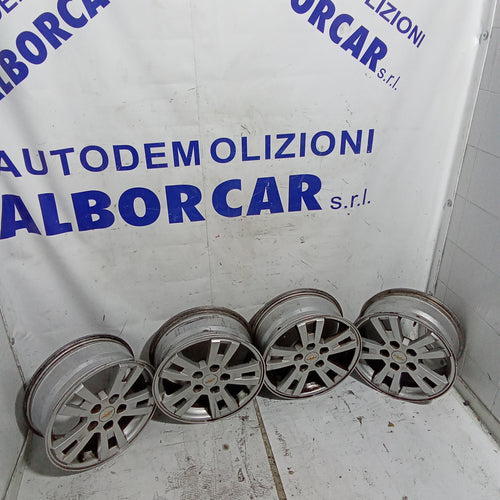 4 cerchi 5 fori 16 pollici chevrolet orlando