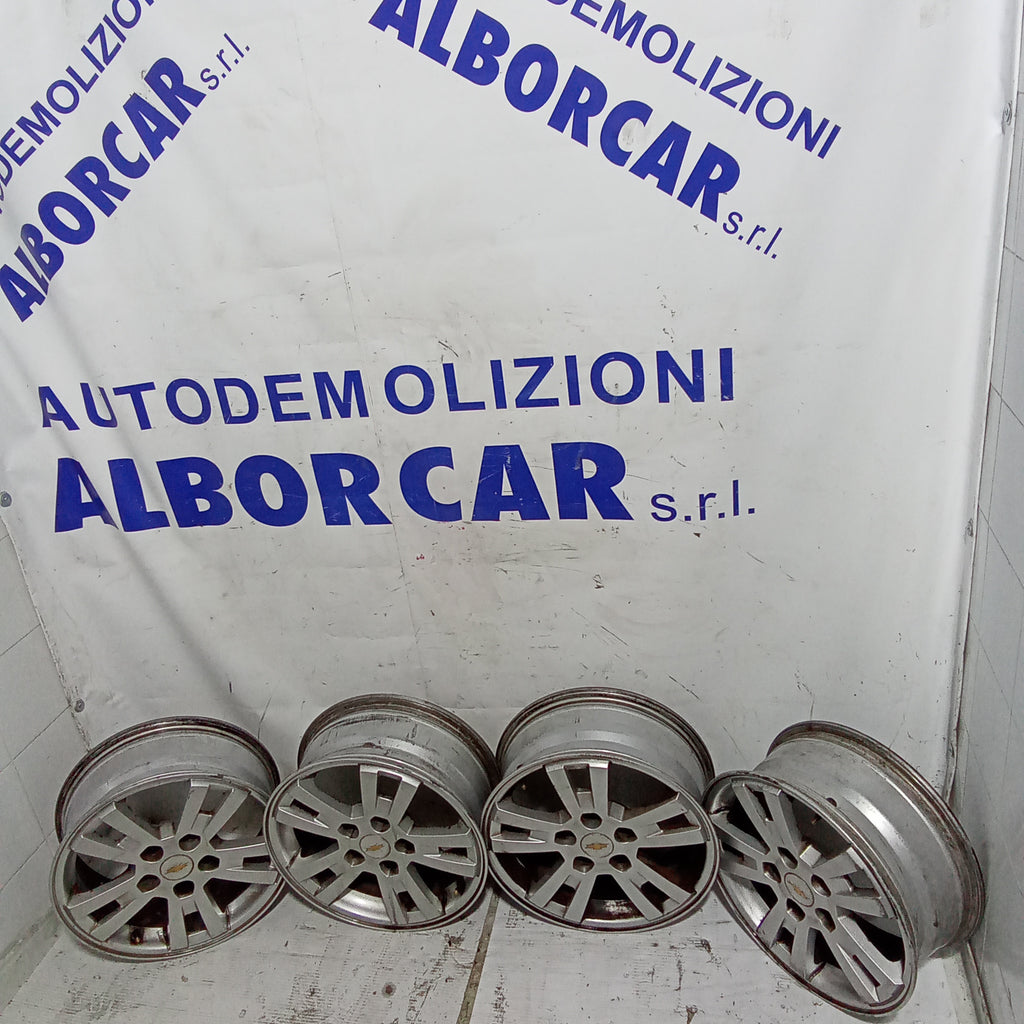 4 cerchi 5 fori 16 pollici chevrolet orlando