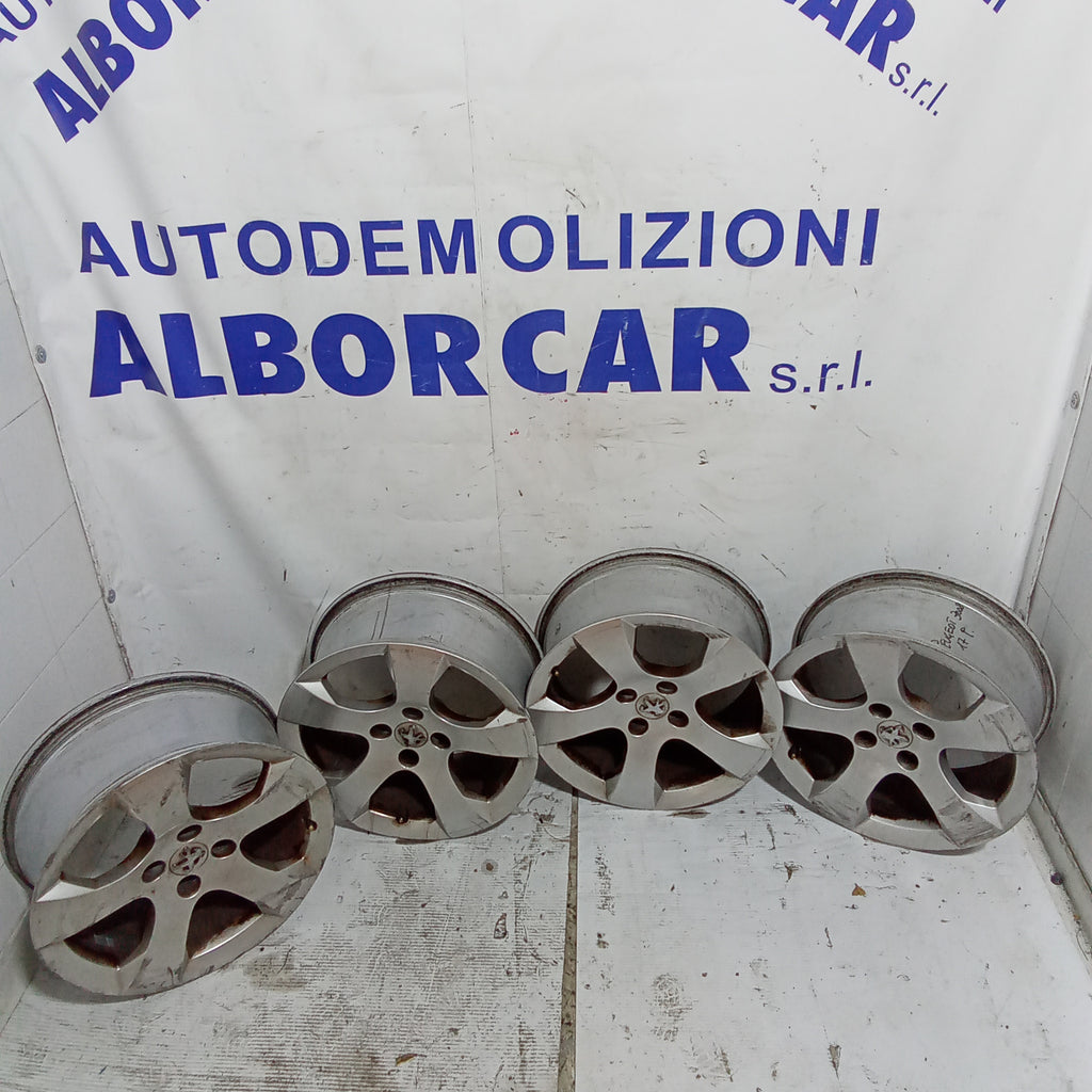 4 cerchi in lega 4 fori 17 pollici peugeot 3008