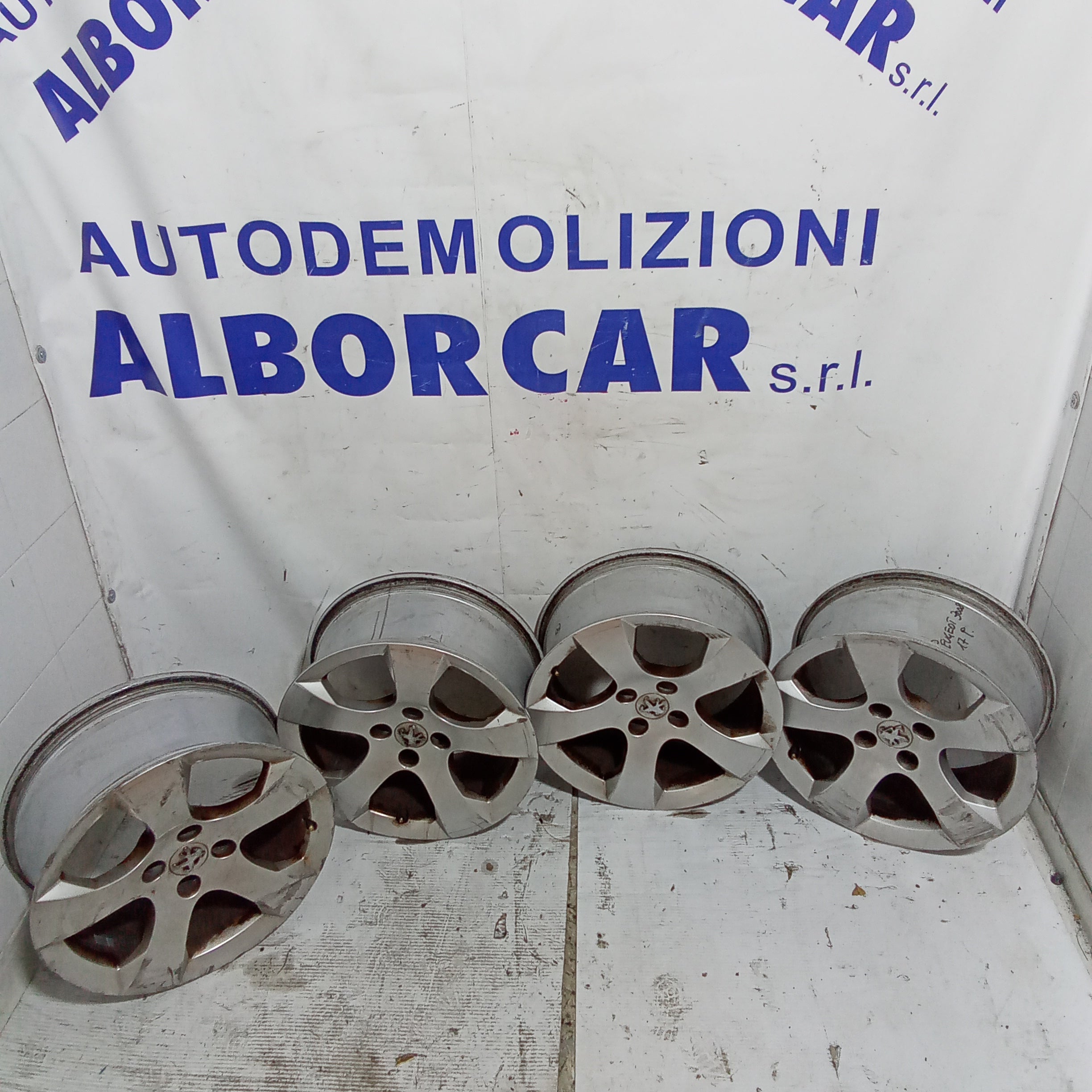 4 cerchi in lega 4 fori 17 pollici peugeot 3008