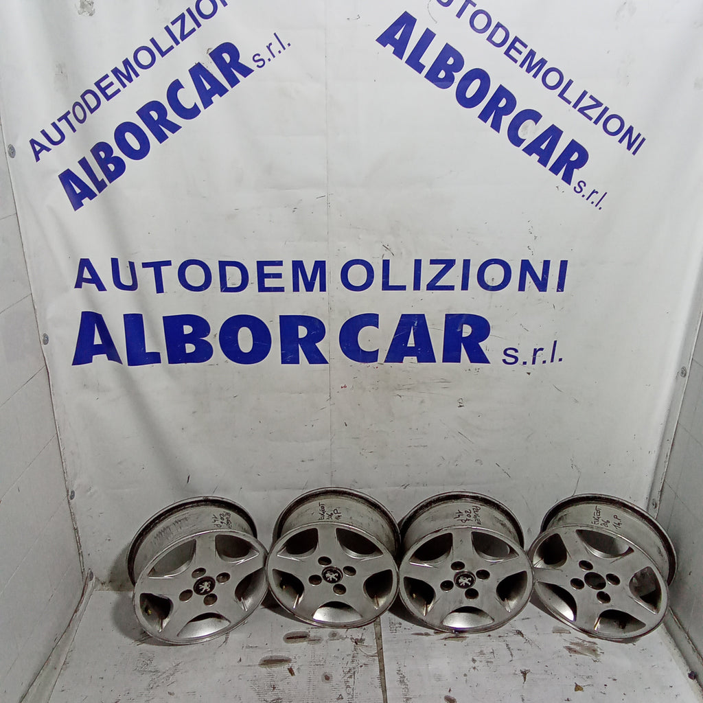4 cerchi 4 fori peugeot 206 14