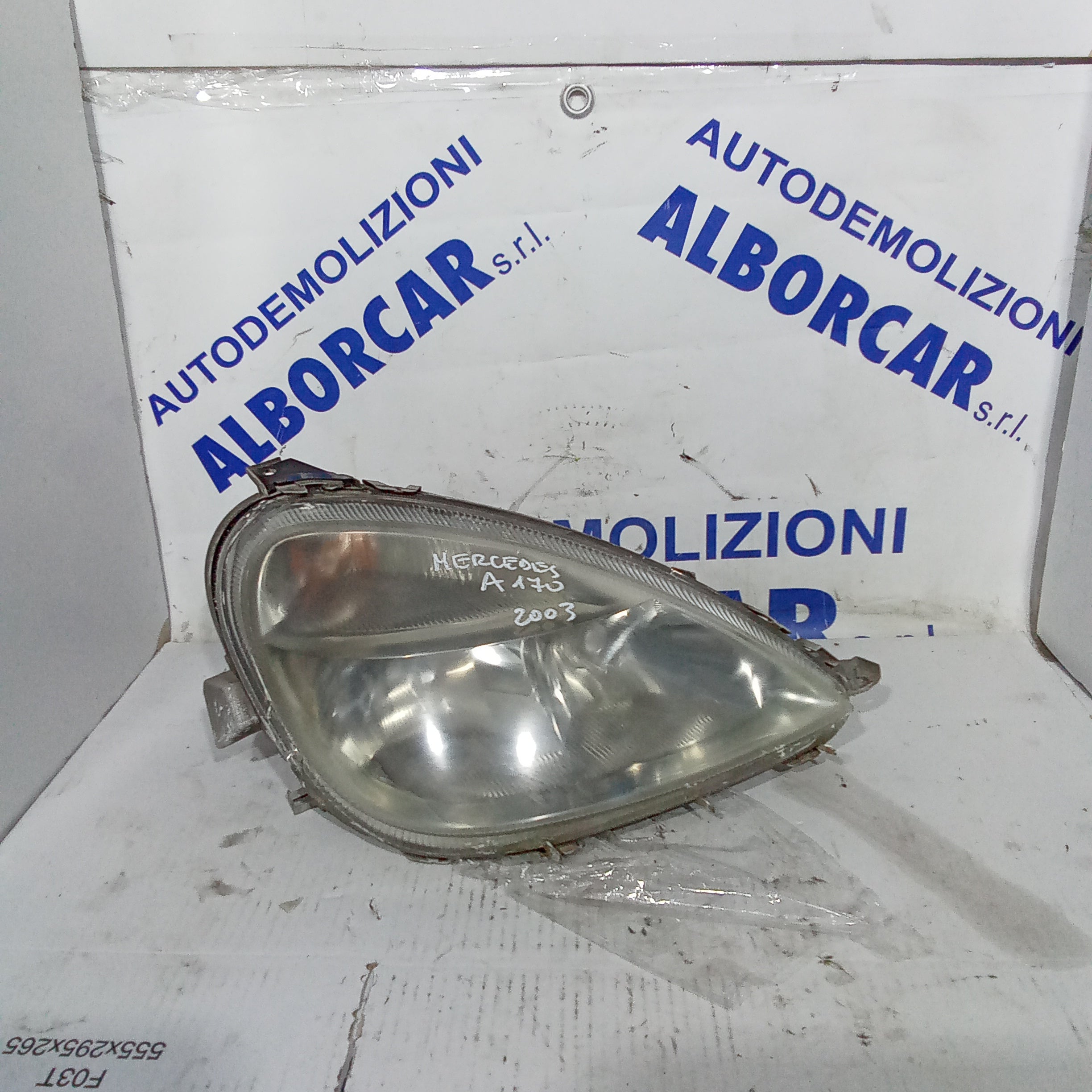 Fanale faro anteriore metcedes A170 anno 2003