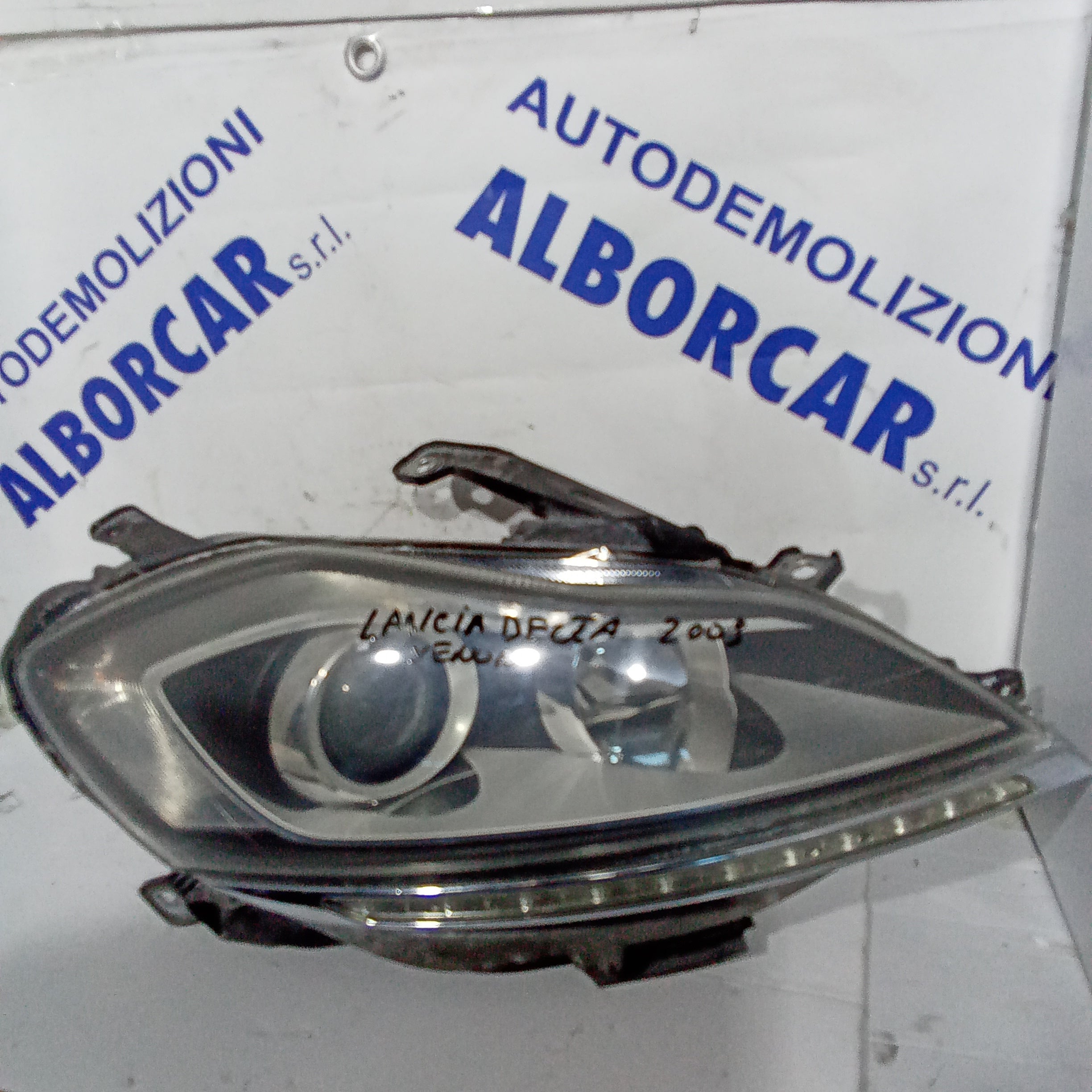 Right xenon headlight unit Lancia Delta year 2009