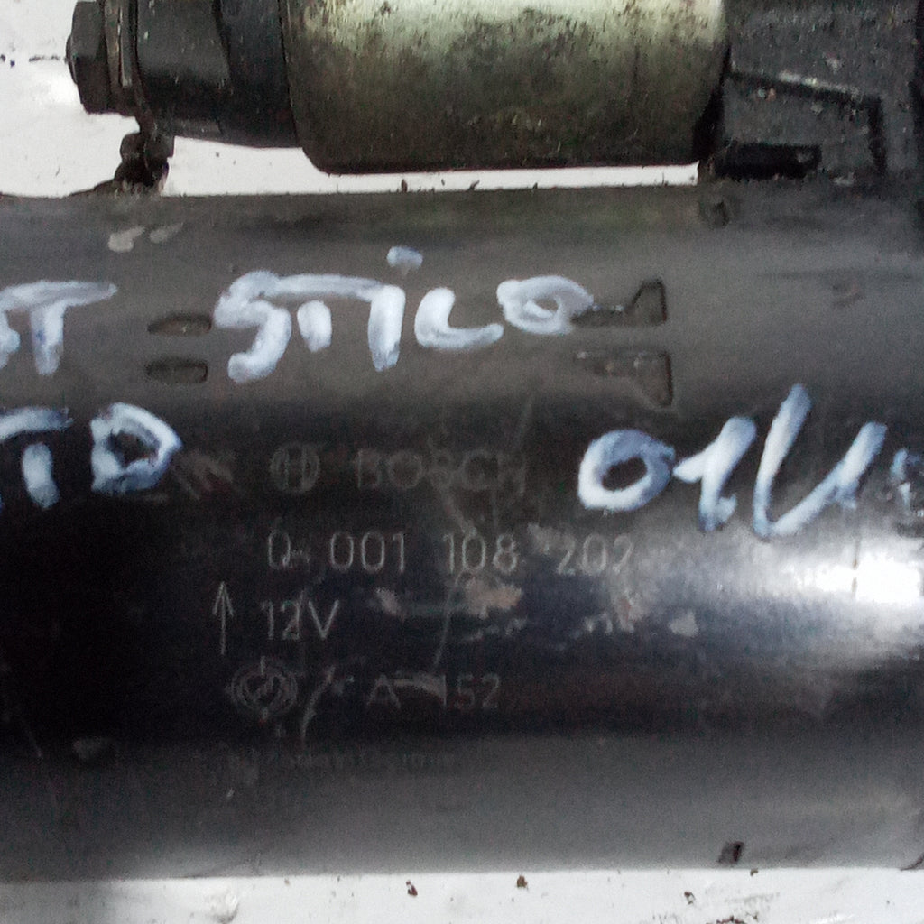 Motor de arranque Fiat Stilo 1.9 JTD año 2001/2010