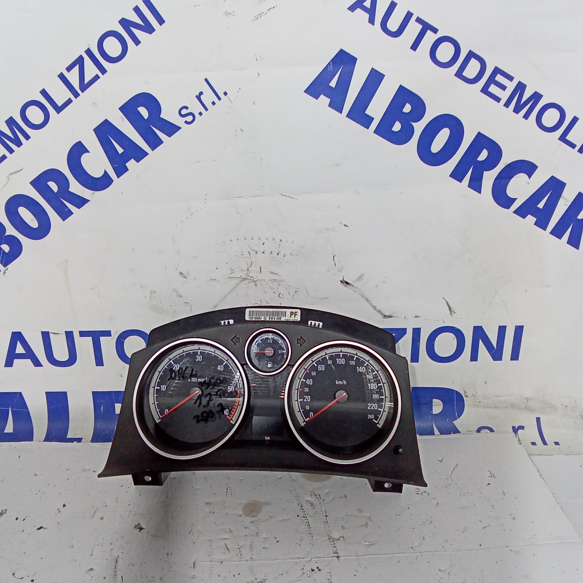 Opel Astra 1.7tdci instrument cluster year 2007