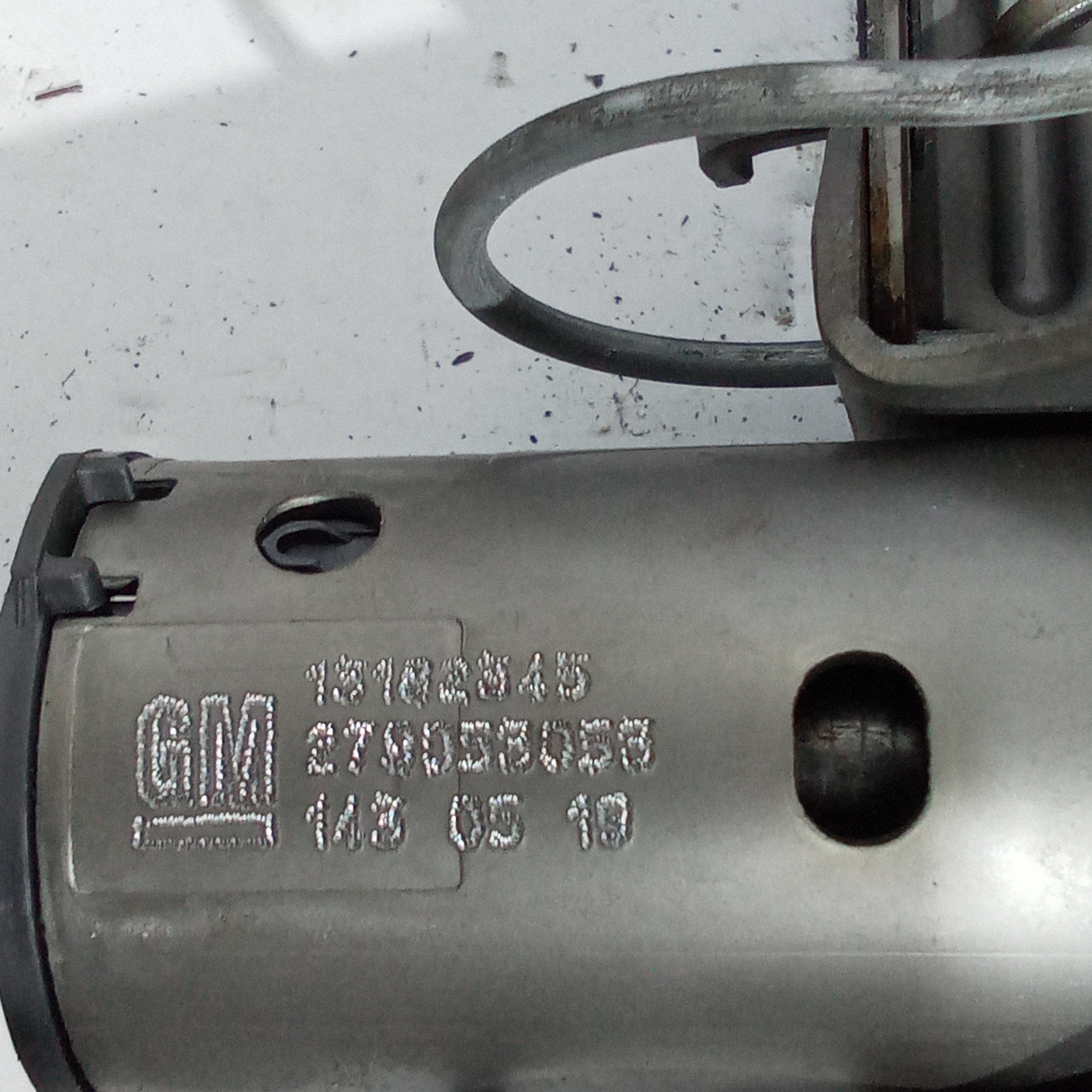 Steering column shaft Opel Zafira 1.6 petrol/methane year 2006