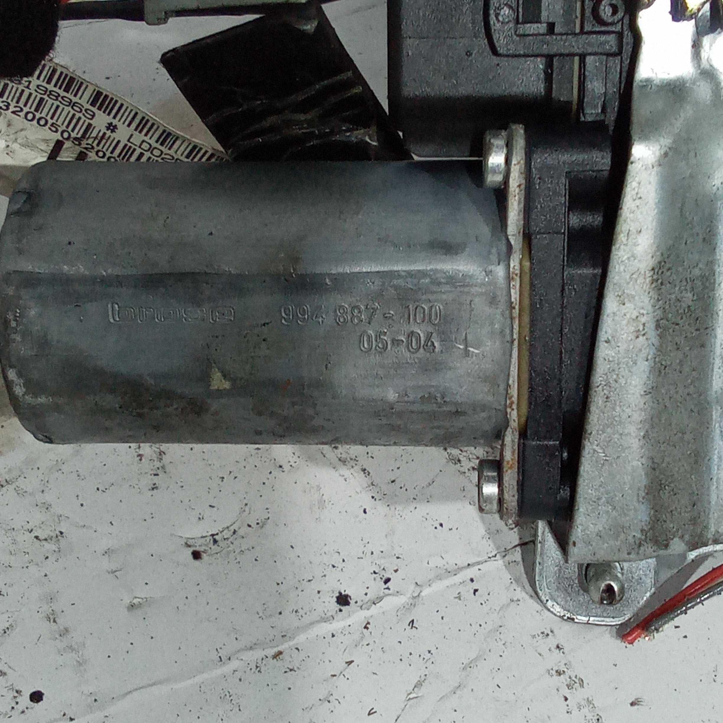 Right front window regulator Opel Astra year 2007