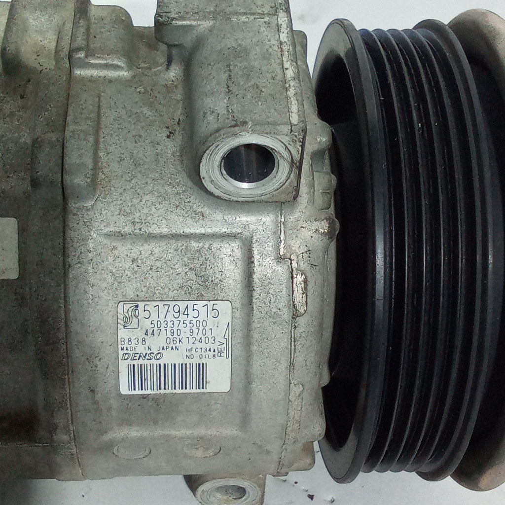 Compresor aire acondicionado Alfa Mito 1.6 gasolina año 2010