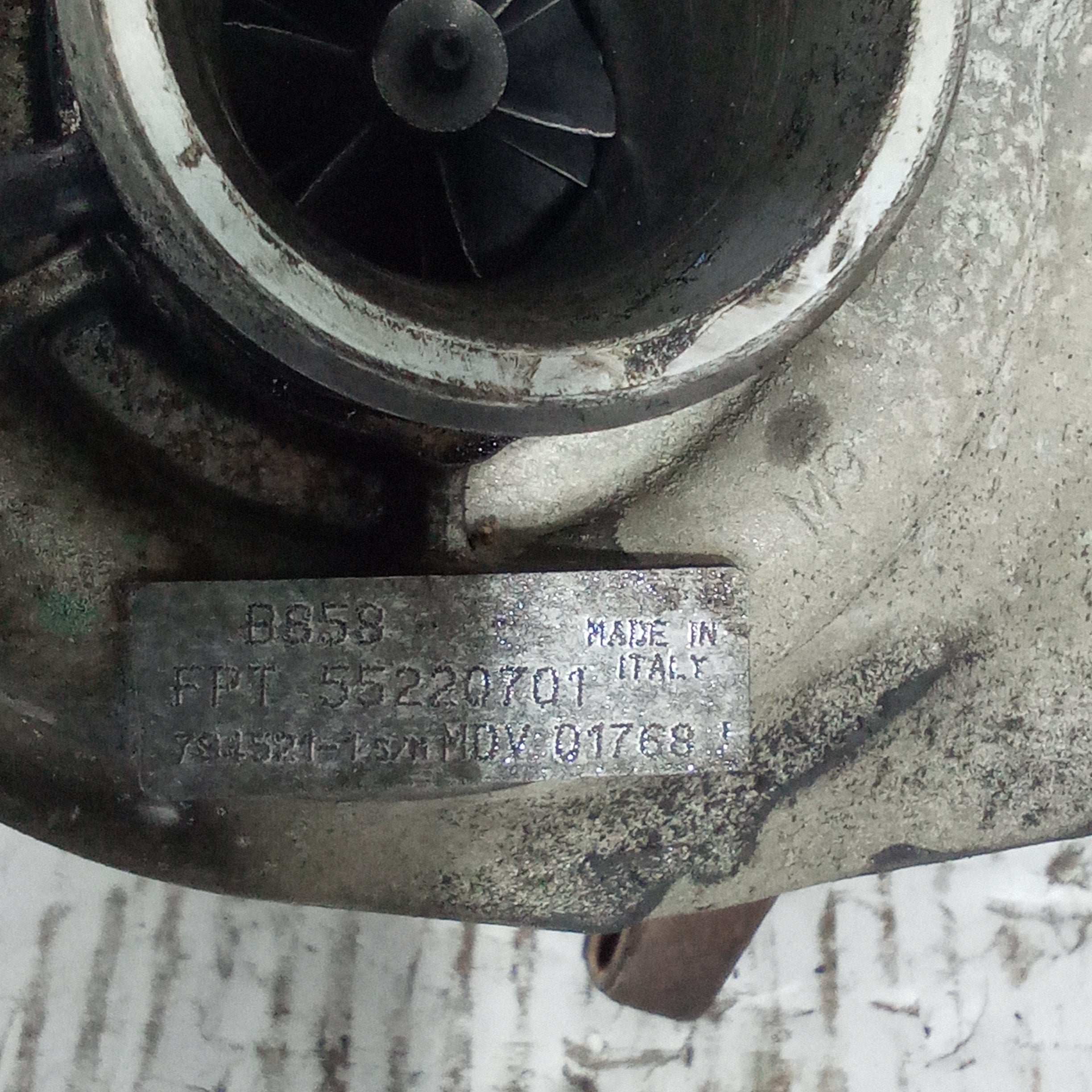 Turbina lancia delta 1.6mjt anno 2010