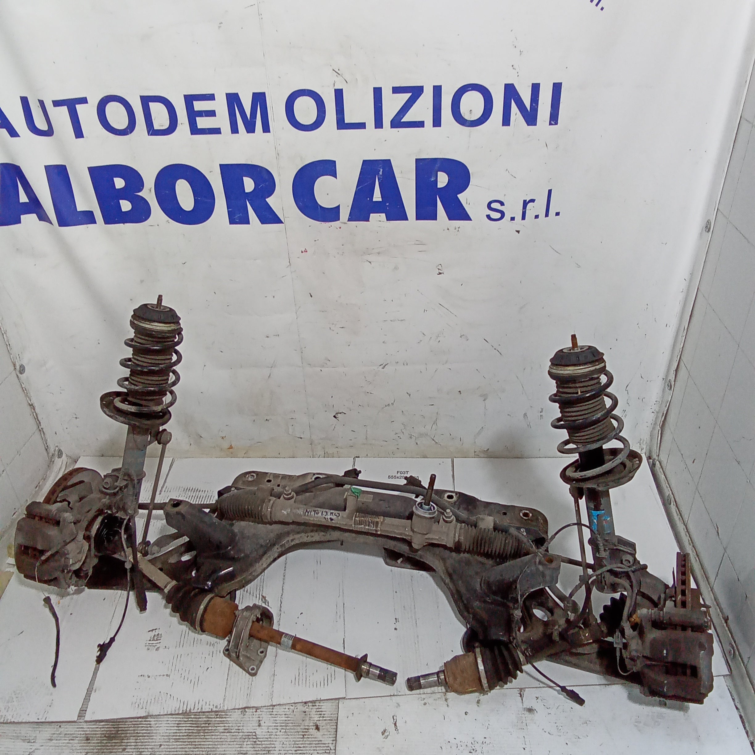 Ponte assale completo anteriore alfa mito 1.3 mjt anno 2010