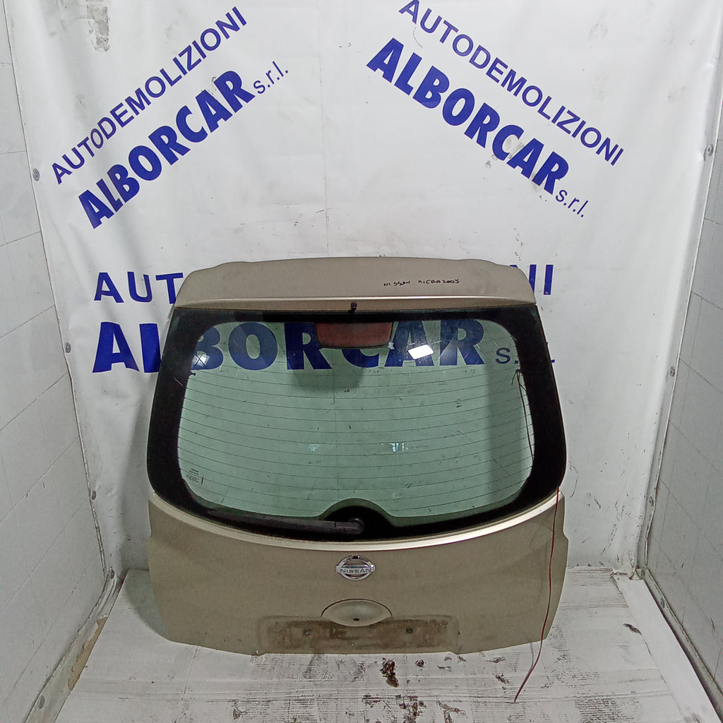 Cofano baule posteriore nissan micra anno 2005