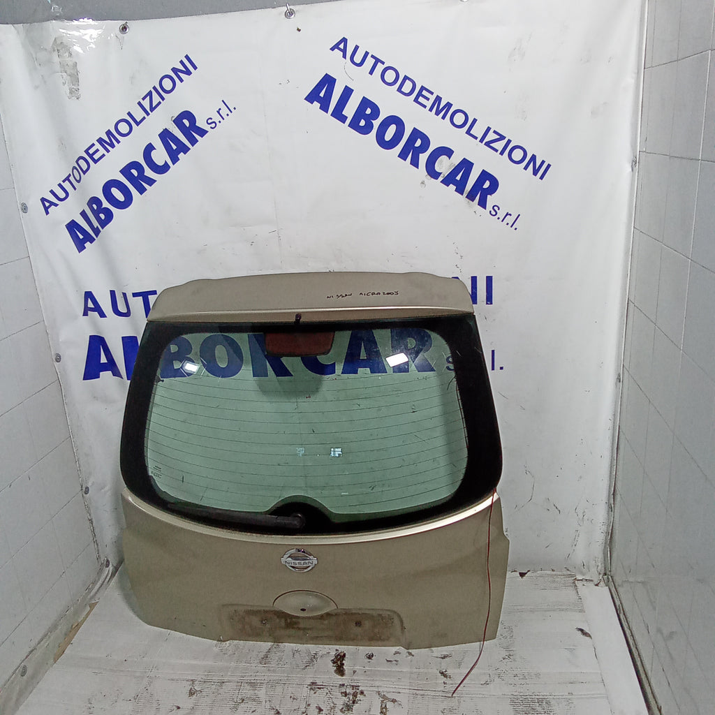 Cofano baule posteriore nissan micra anno 2005