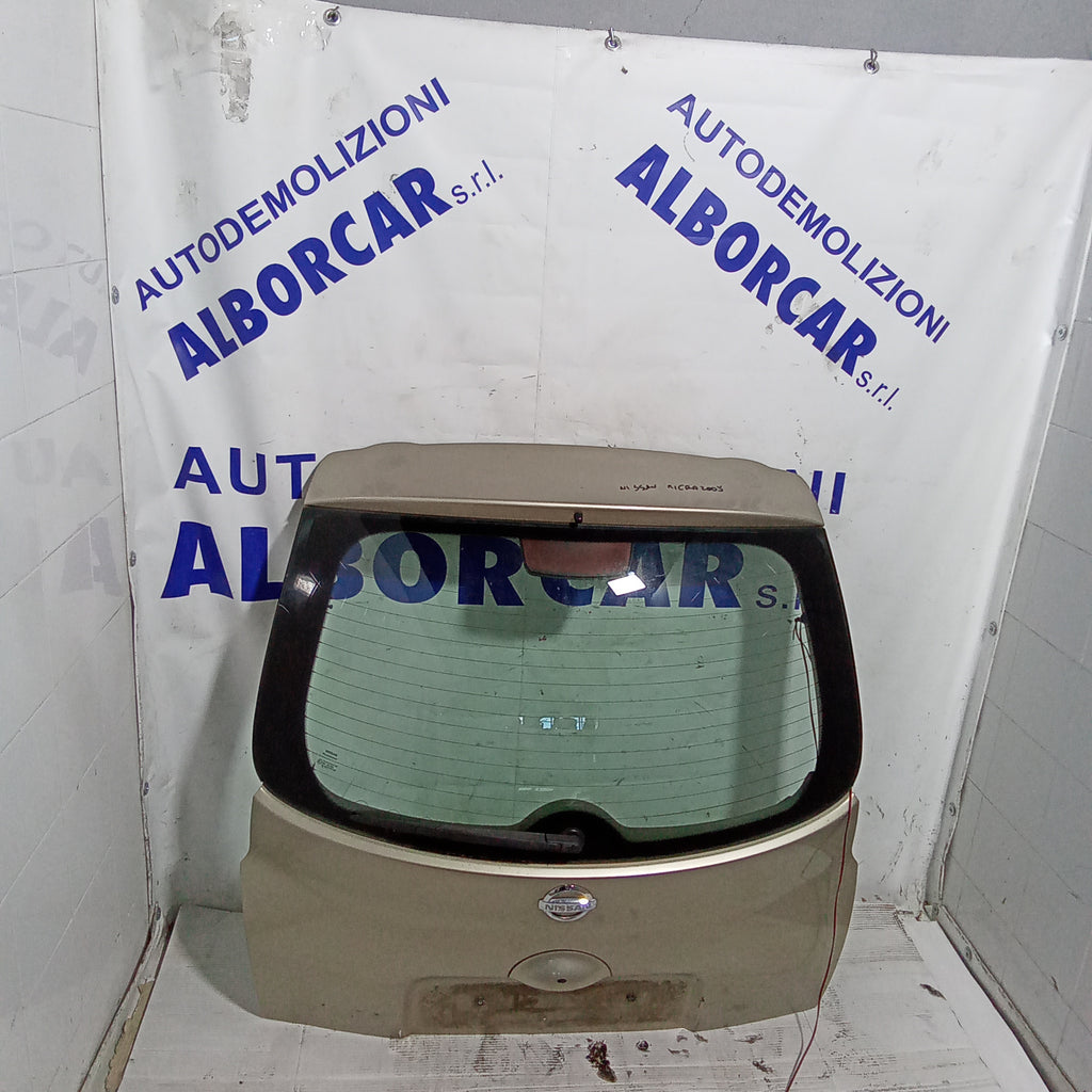 Cofano baule posteriore nissan micra anno 2005