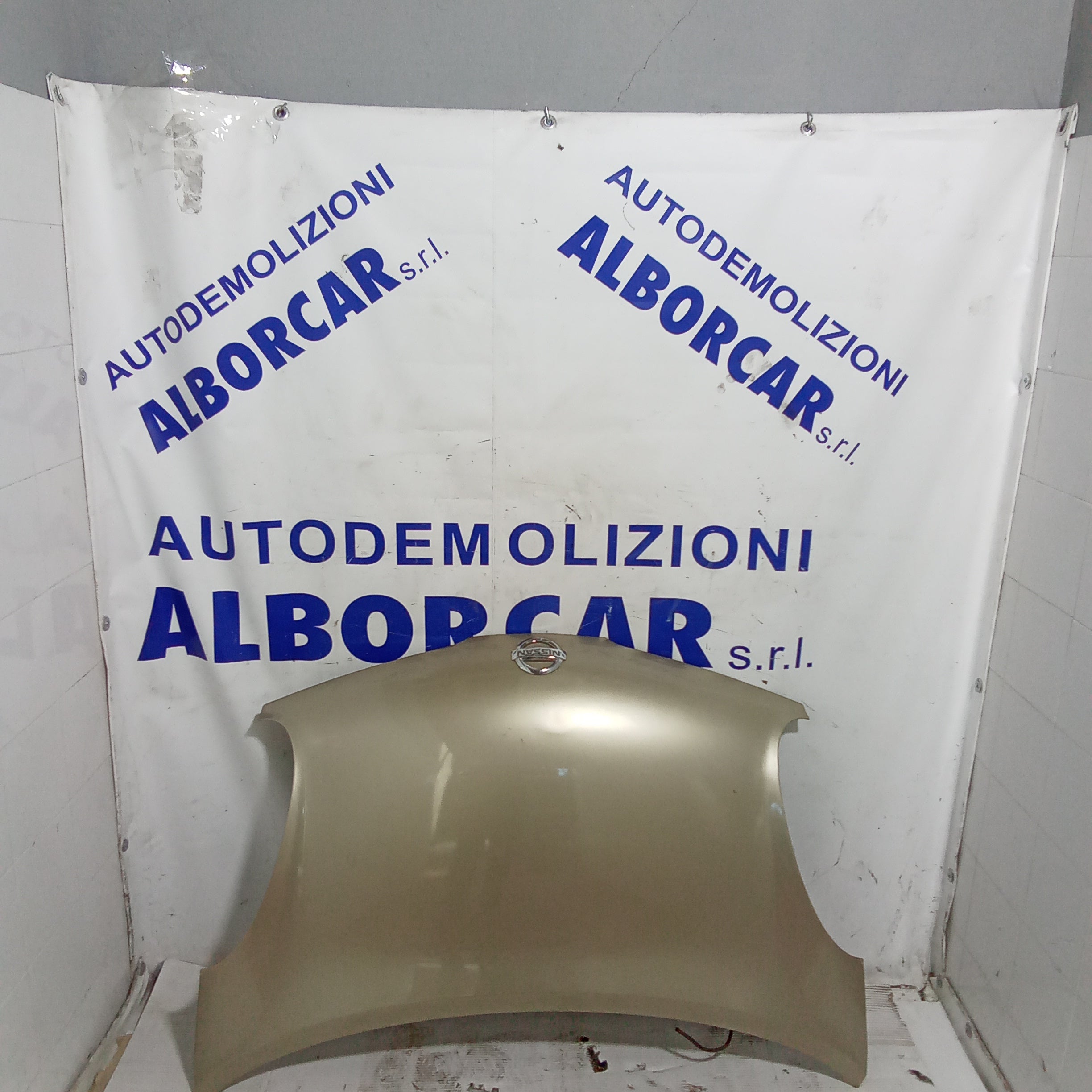 Cofano motore anteriore nissan micra anno 2005