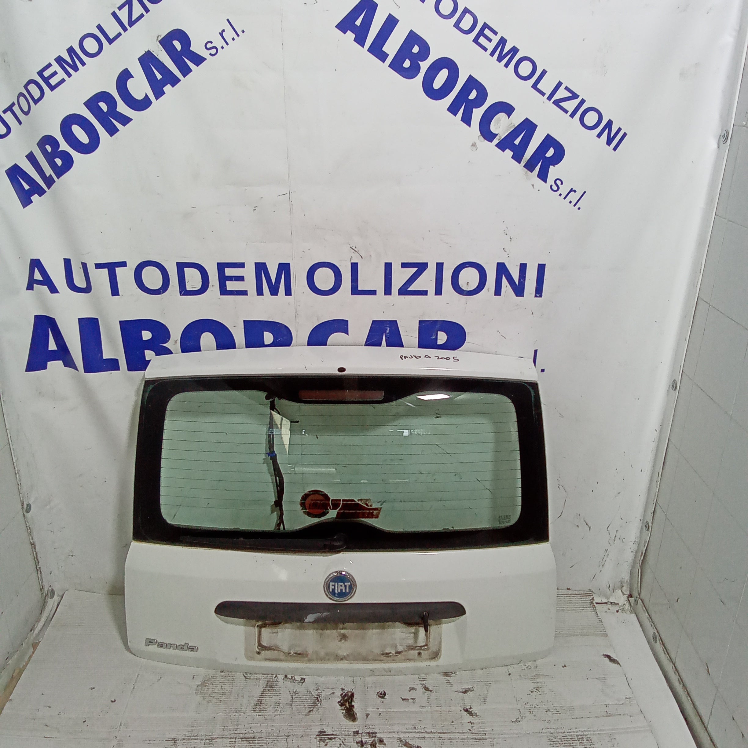 Cofano baule posteriore fiat panda anno 2005