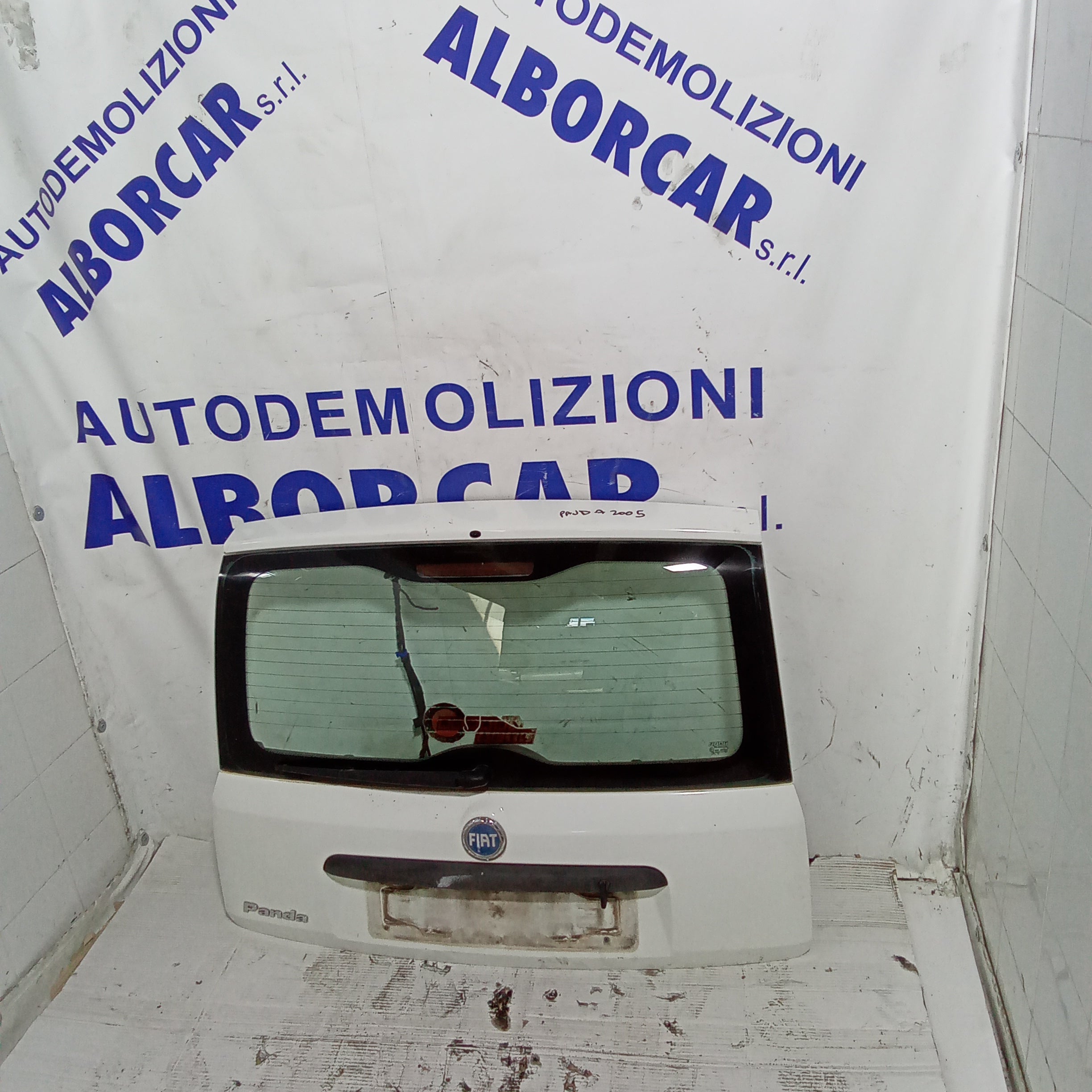Cofano baule posteriore fiat panda anno 2005
