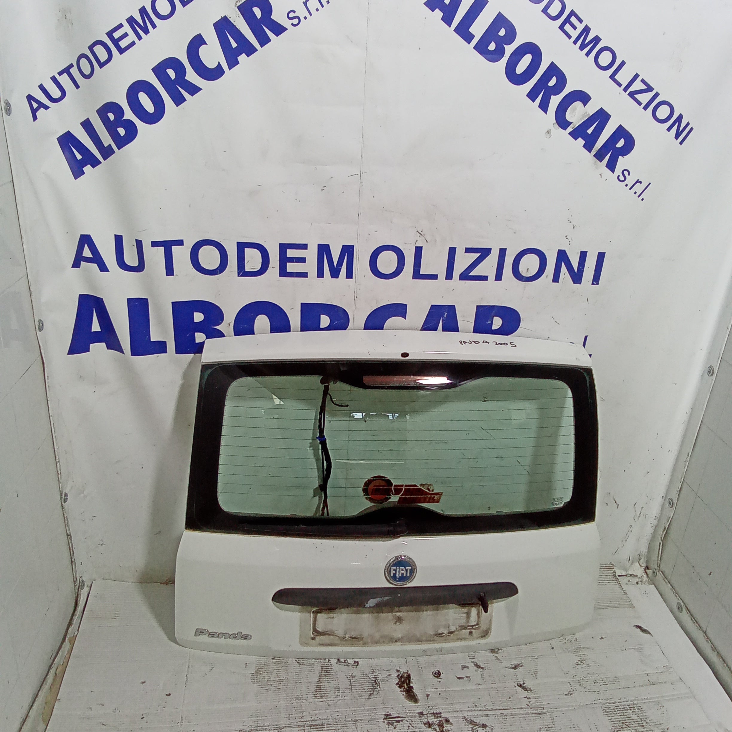 Cofano baule posteriore fiat panda anno 2005