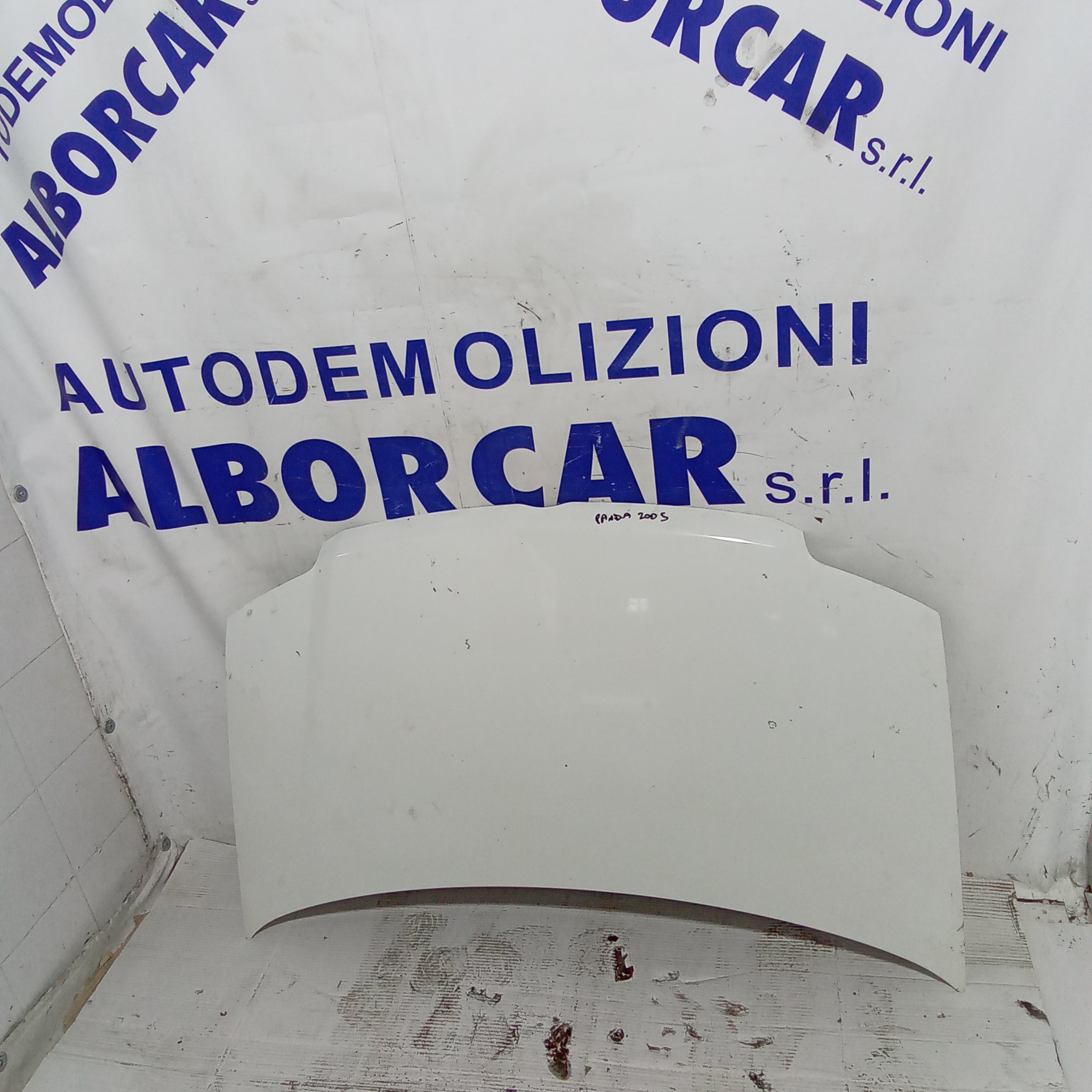 Capó delantero Fiat Panda año 2005