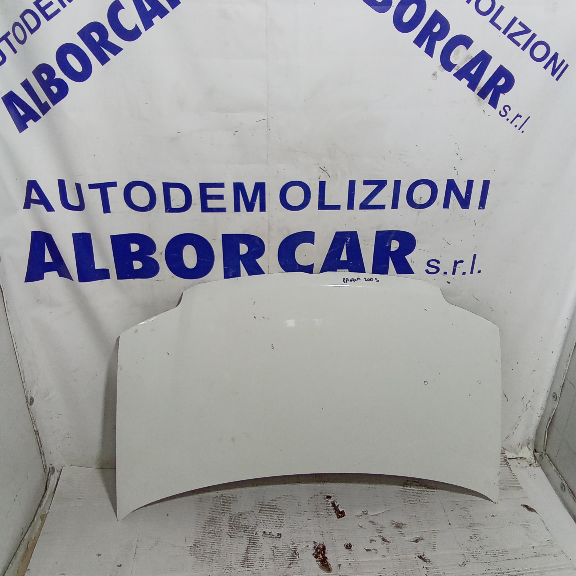 Capó delantero Fiat Panda año 2005