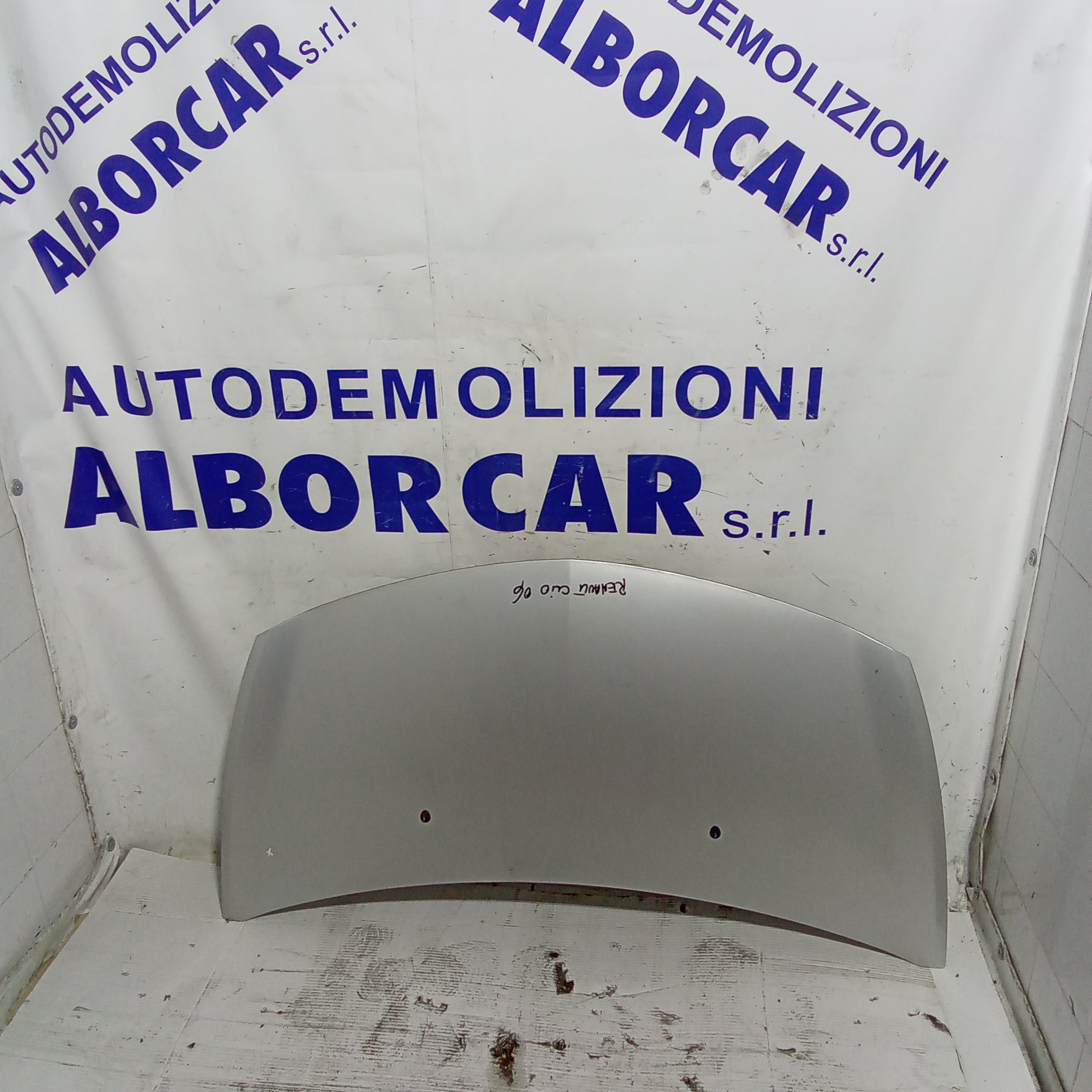 Cofano motore anteriore renault clio anno 2006