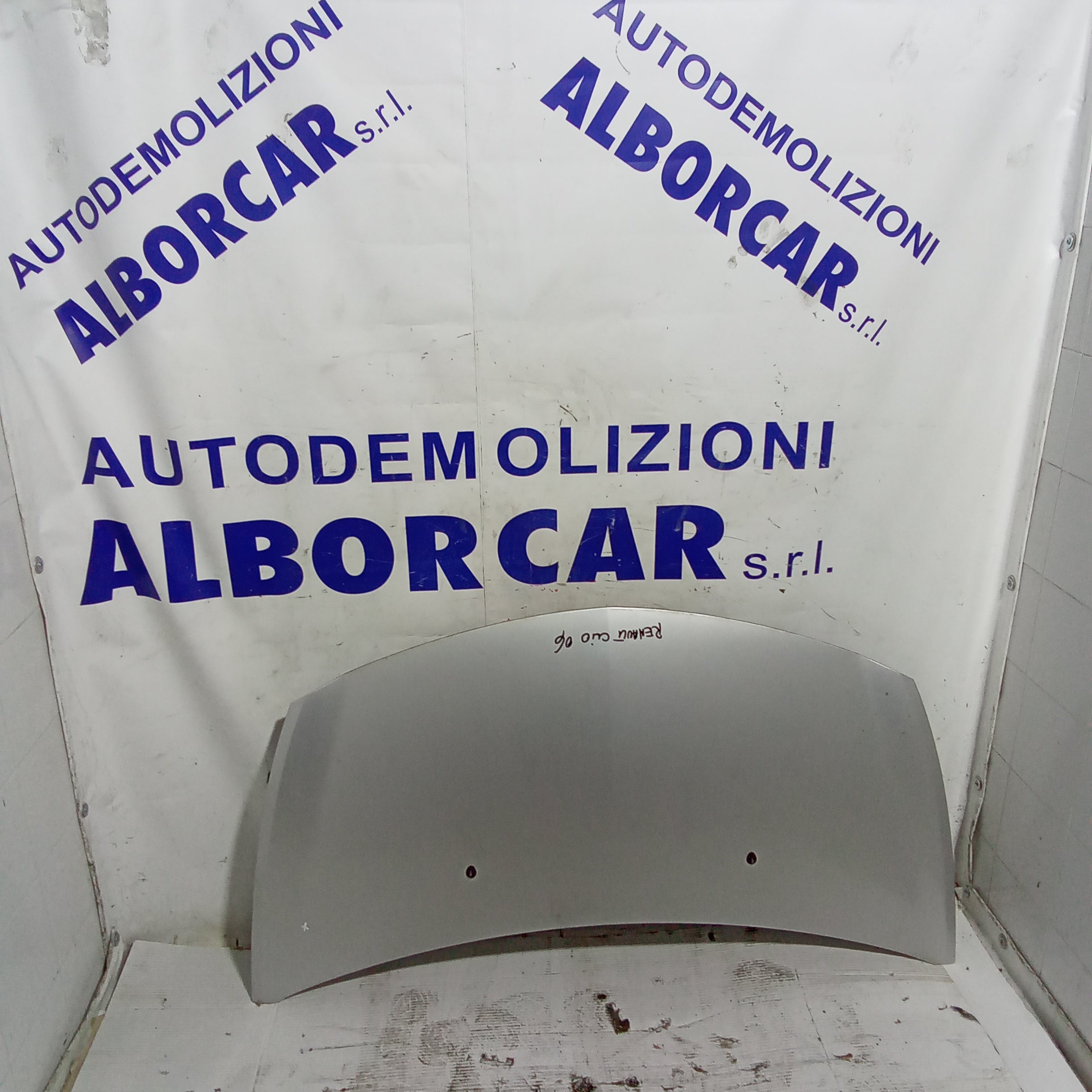 Cofano motore anteriore renault clio anno 2006