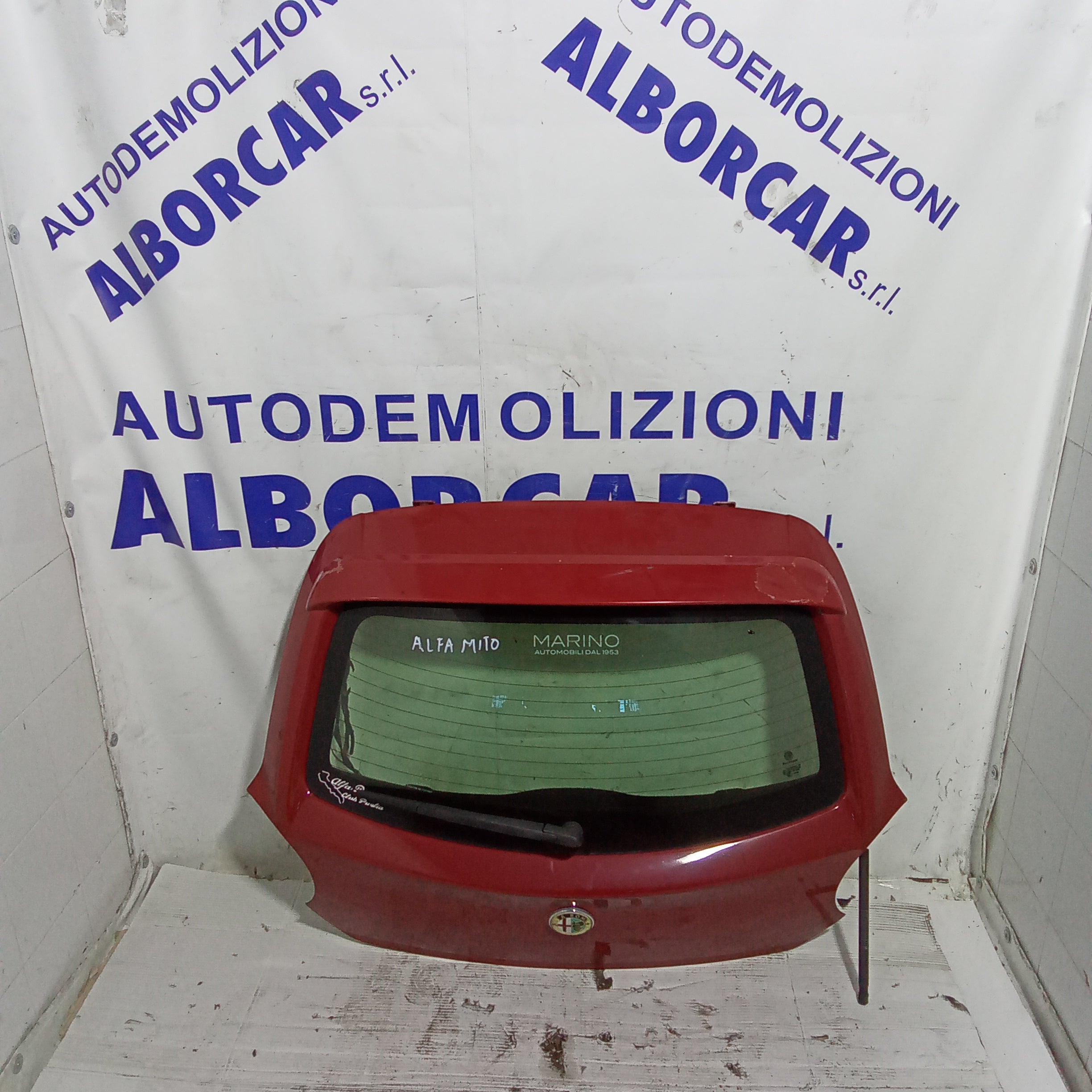 maletero Alfa Mito año 2008