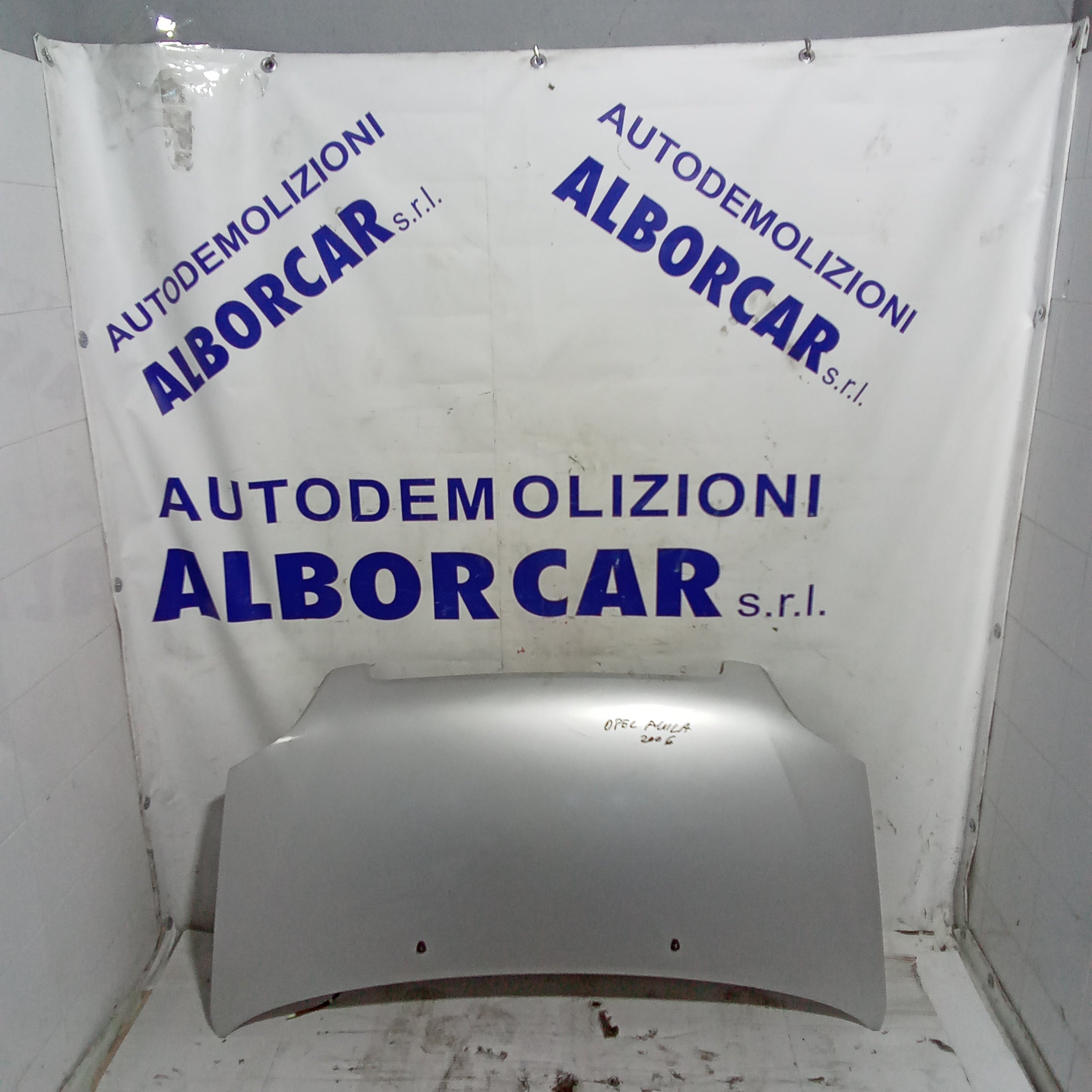 Cofano motore anteriore opel agila anno 2006
